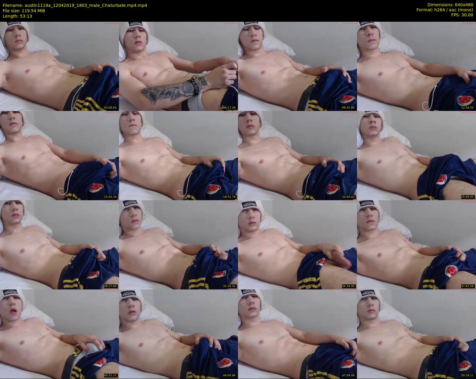 austin1119a — 54 minute Chaturbate male cam show recording, 480p, Apr 12, 2019