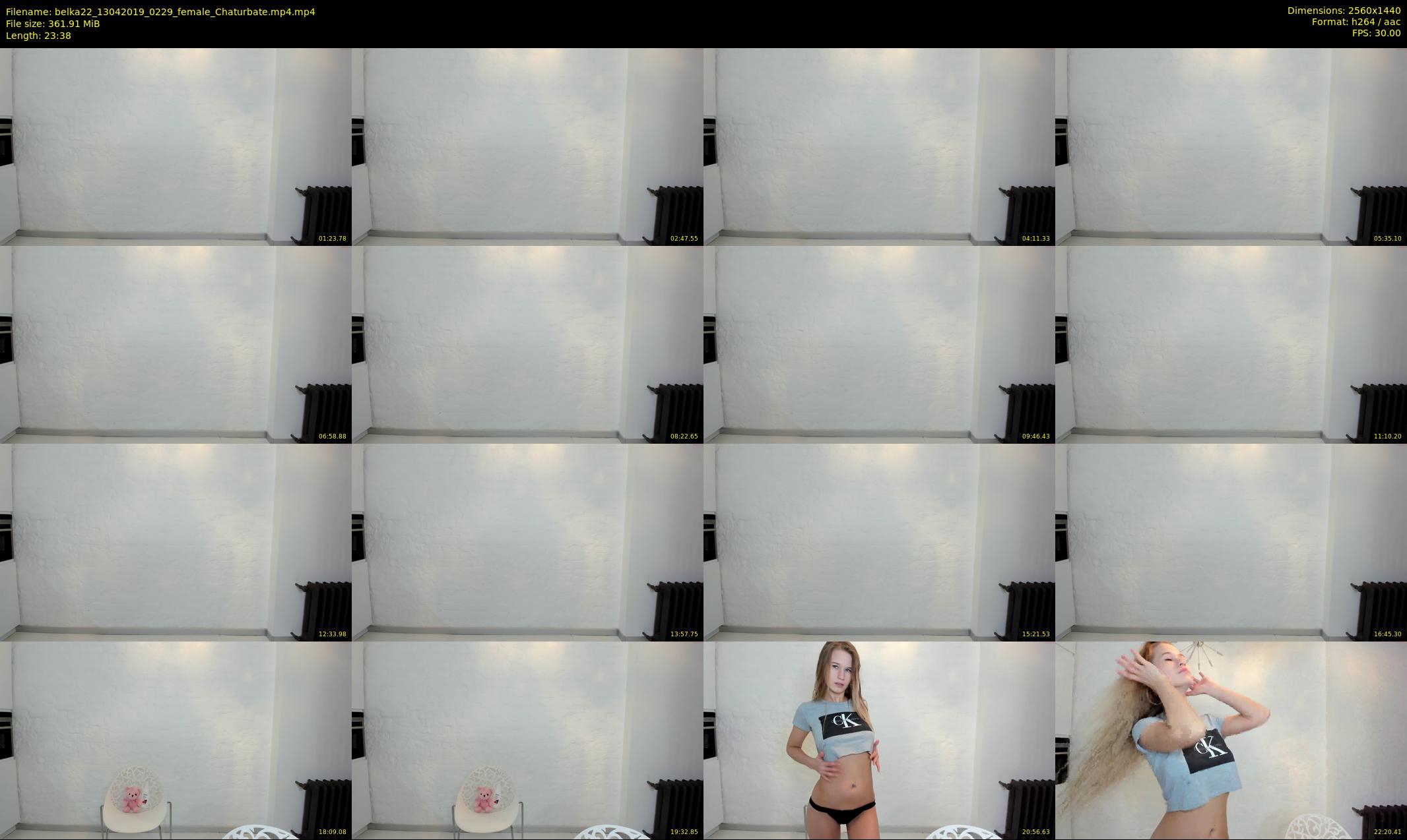 belka22 — 24 minute Chaturbate female cam show recording, 1080p, Apr 13, 2019