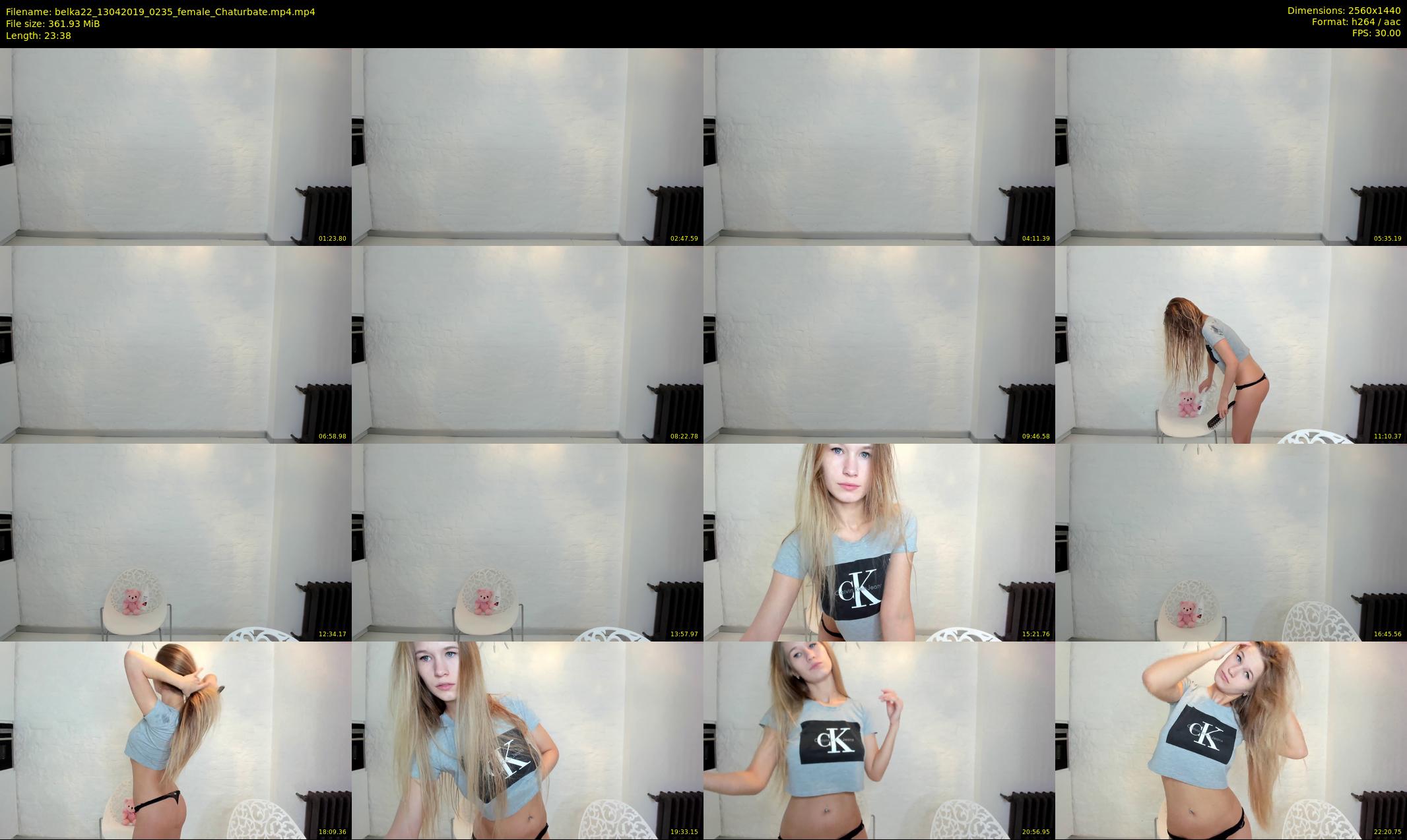 belka22 — 24 minute Chaturbate female cam show recording, 1080p, Apr 13, 2019