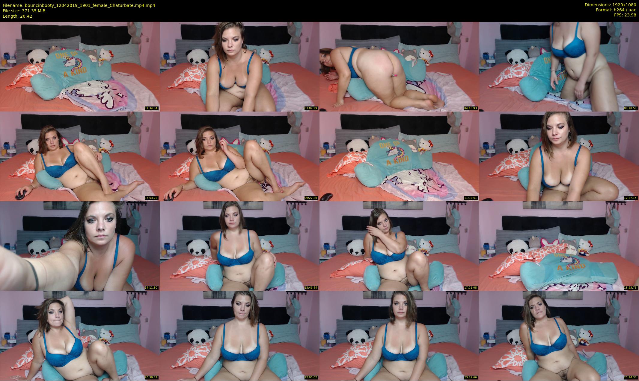 bouncinbooty — 27 minute Chaturbate female cam show recording, 1080p, Apr 12, 2019