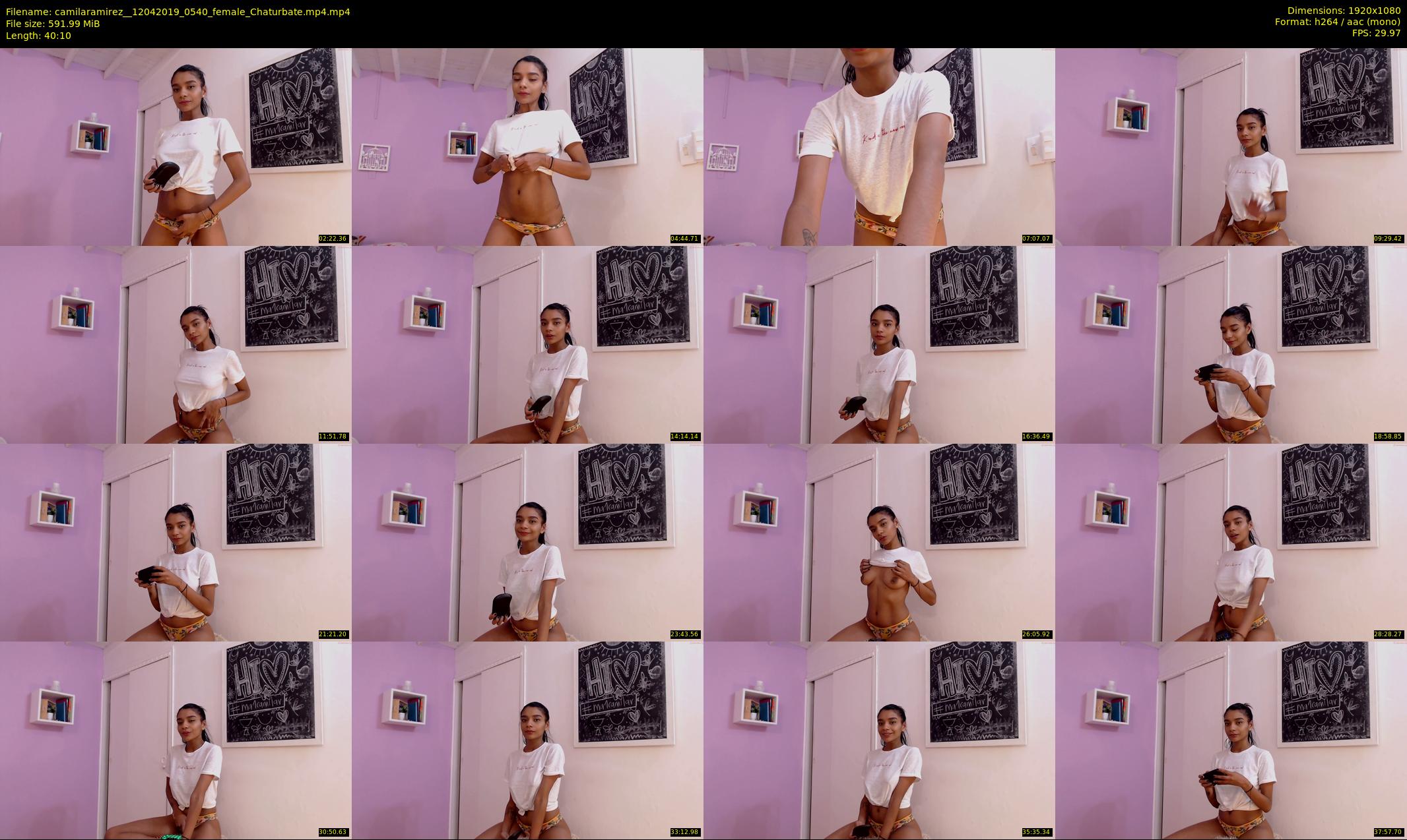 camilaramirez_ — 41 minute Chaturbate female cam show recording, 1080p, Apr 12, 2019