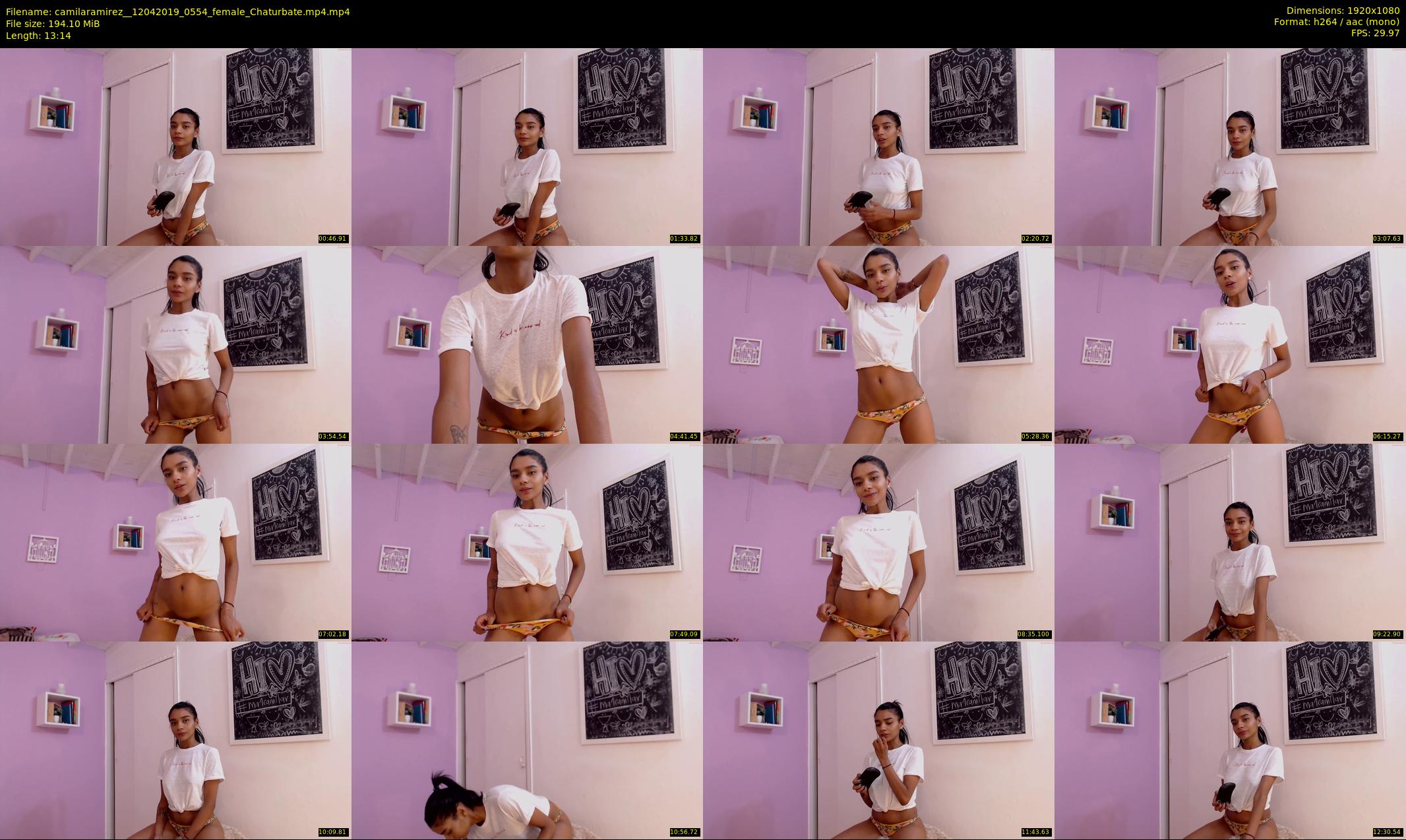 camilaramirez_ — 14 minute Chaturbate female cam show recording, 1080p, Apr 12, 2019