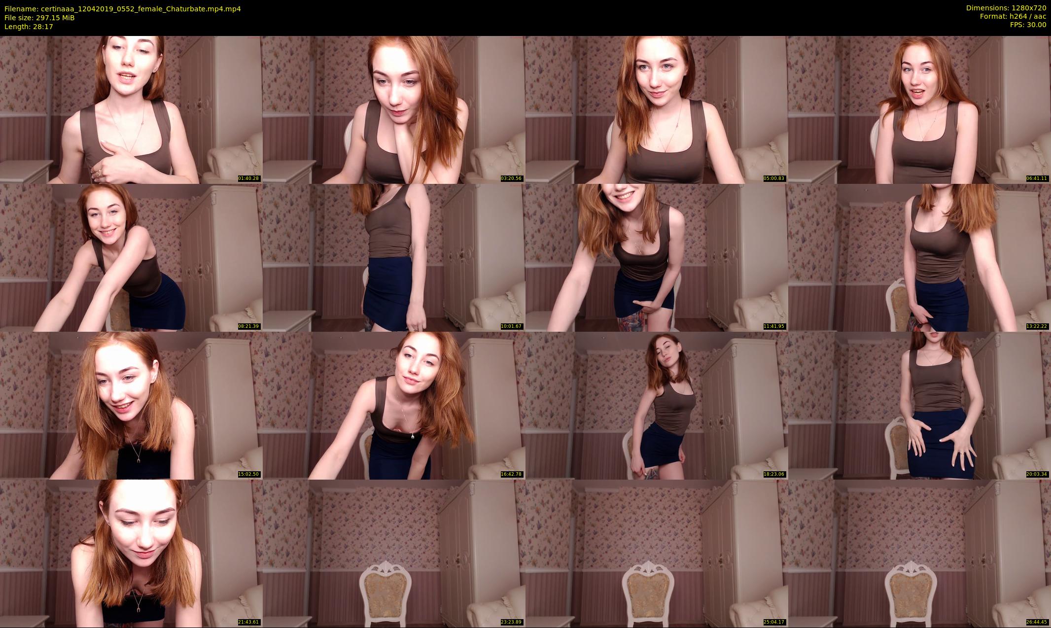 certinaaa — 29 minute Chaturbate female cam show recording, 720p, Apr 12, 2019