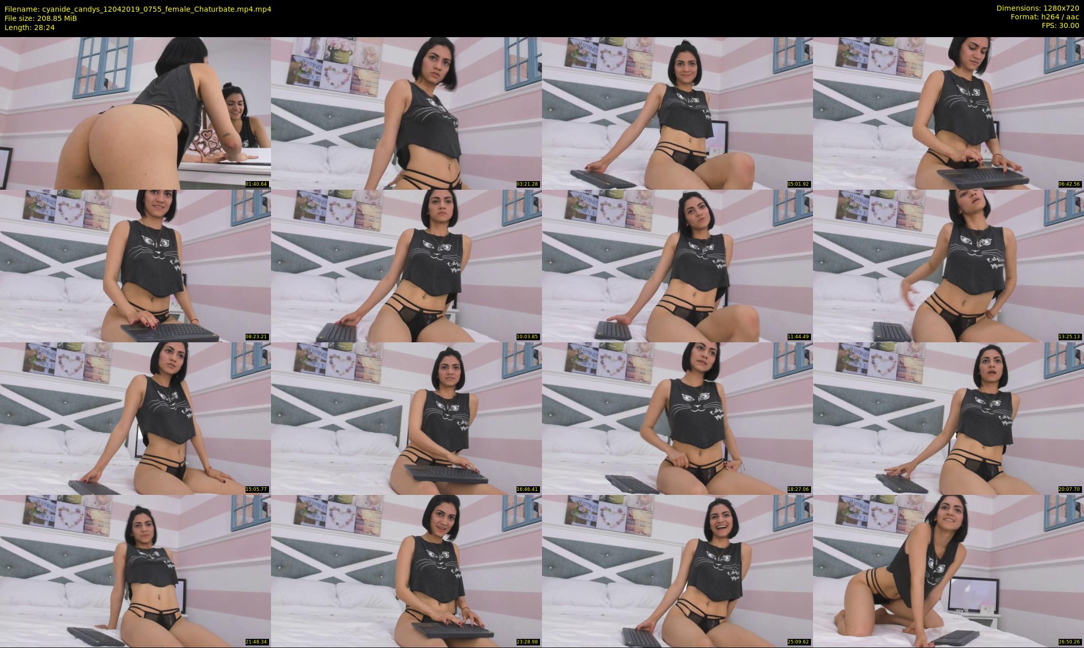 cyanide_candys — 29 minute Chaturbate female cam show recording, 720p, Apr 12, 2019