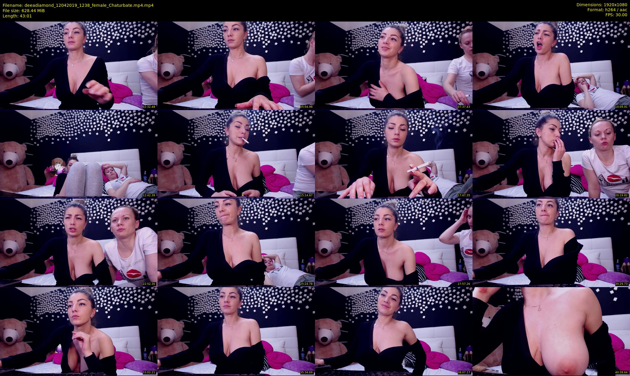 deeadiamond — 44 minute Chaturbate female cam show recording, 1080p, Apr 12, 2019