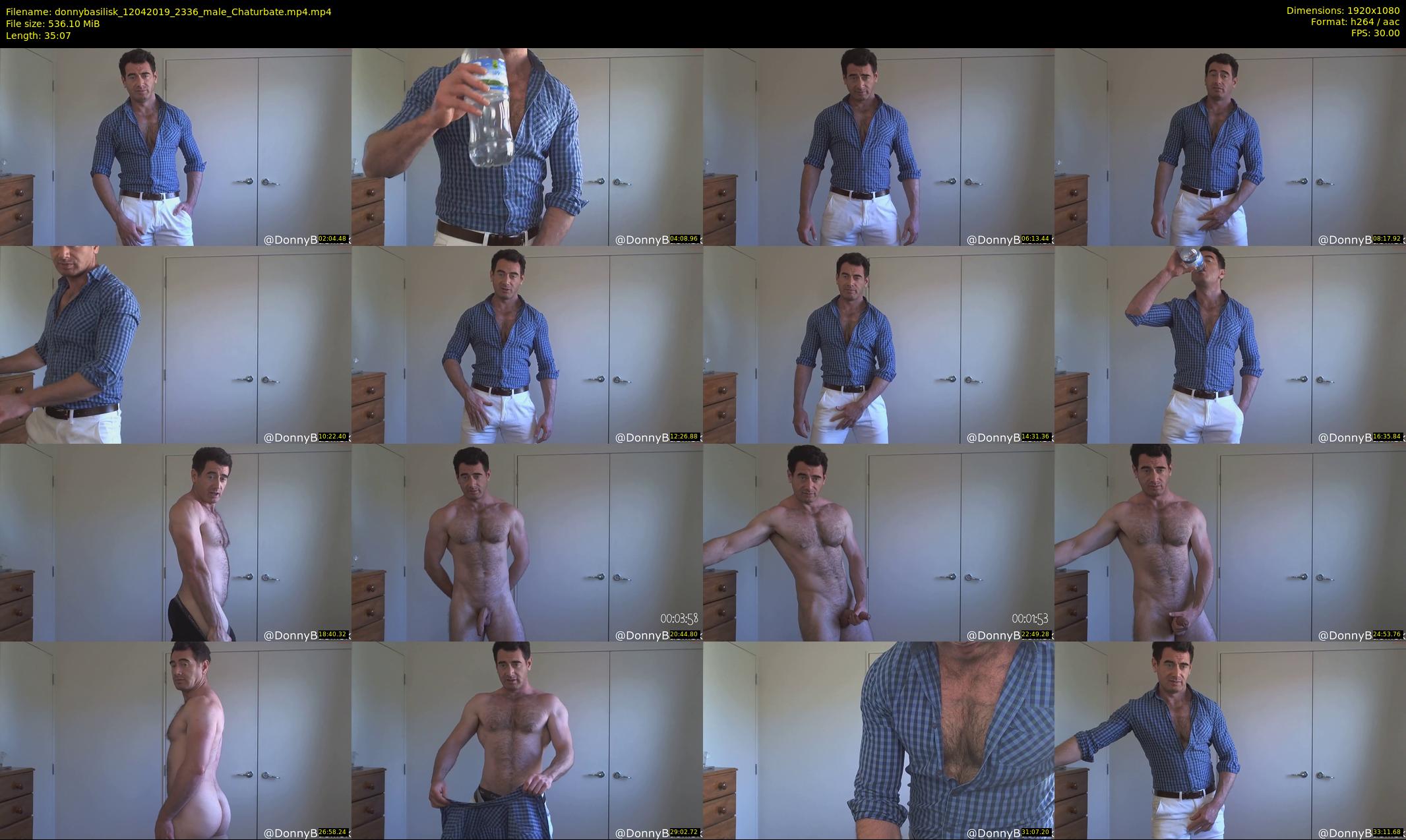 donnybasilisk — 36 minute Chaturbate male cam show recording, 1080p, Apr 12, 2019