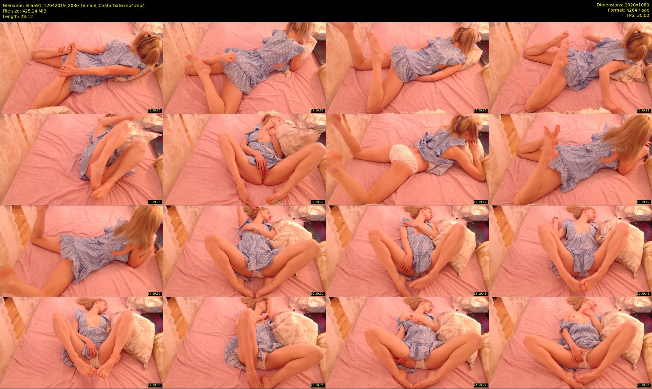 ellaa91 — 29 minute Chaturbate female cam show recording, 1080p, Apr 12, 2019
