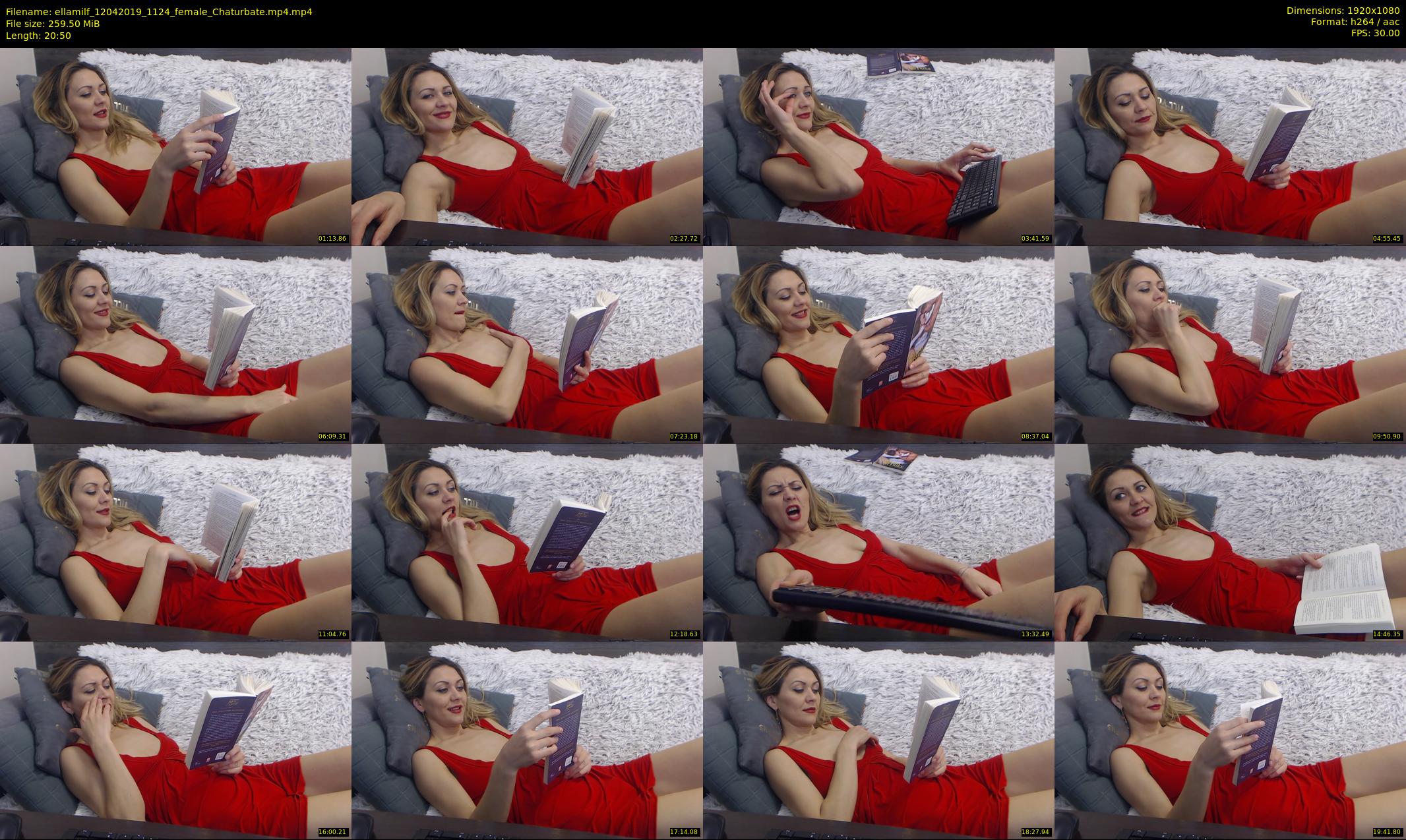 ellamilf — 21 minute Chaturbate female cam show recording, 1080p, Apr 12, 2019