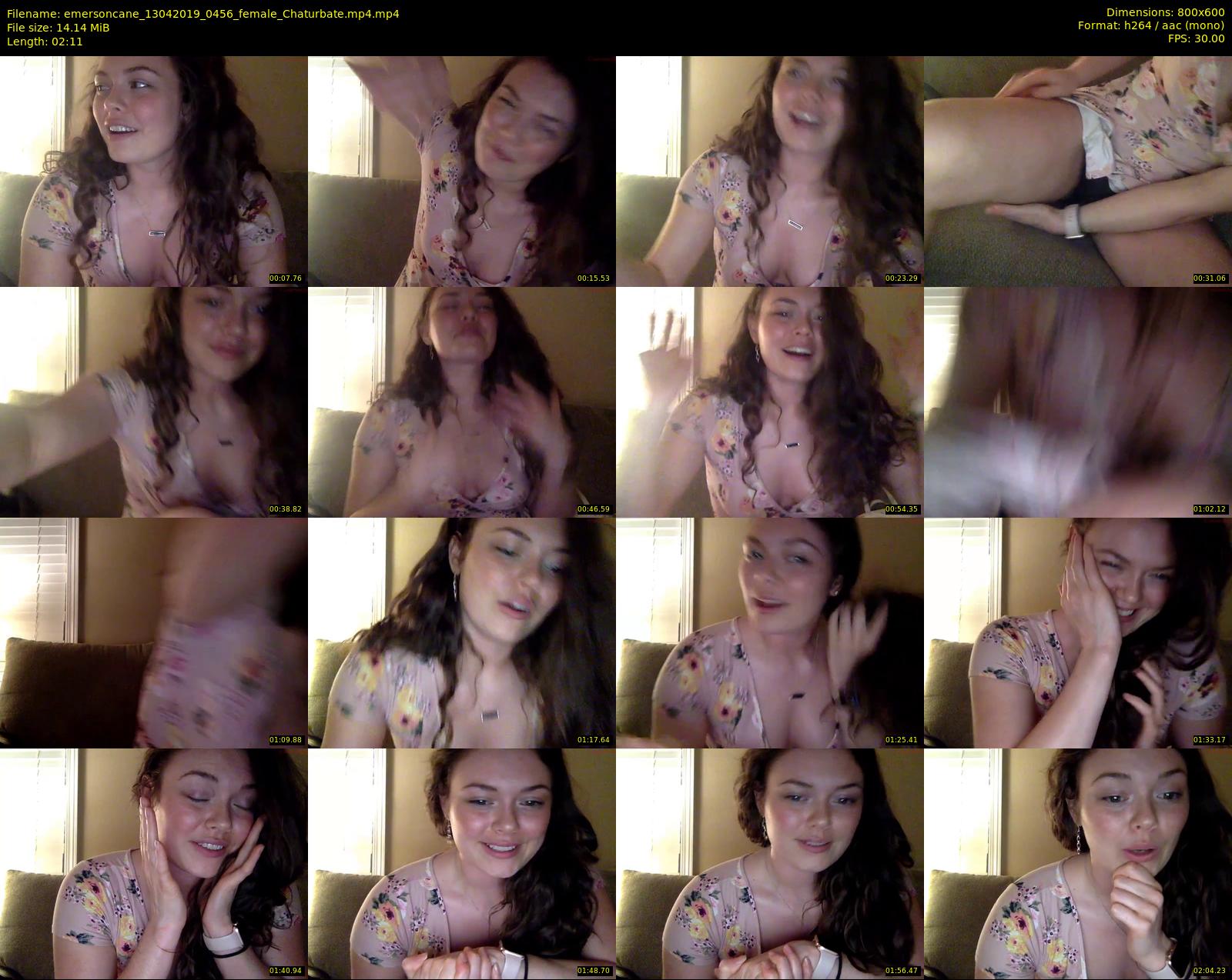 emersoncane — 3 minute Chaturbate female cam show recording, 480p, Apr 13, 2019