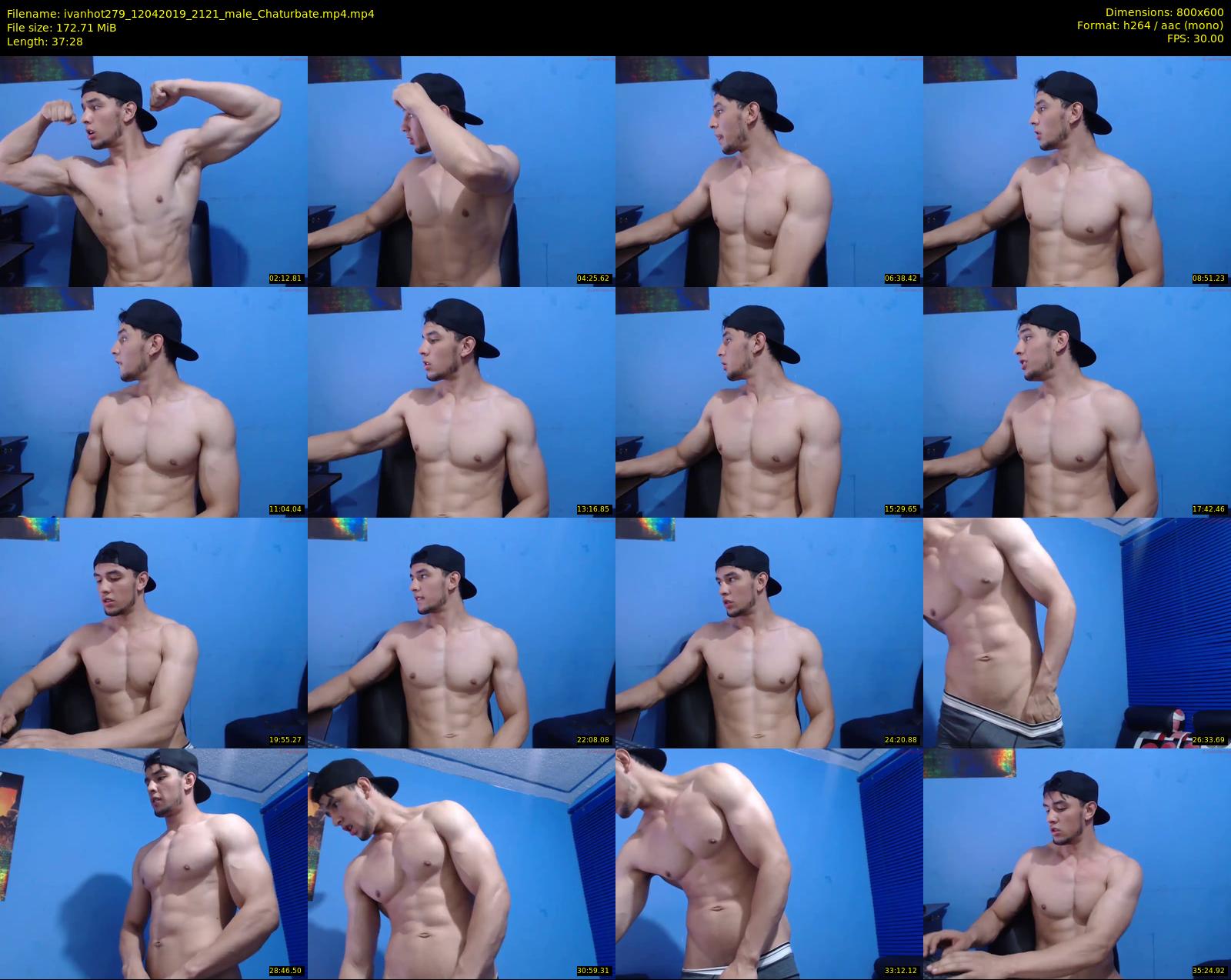 ivanhot279 — 38 minute Chaturbate male cam show recording, 480p, Apr 12, 2019