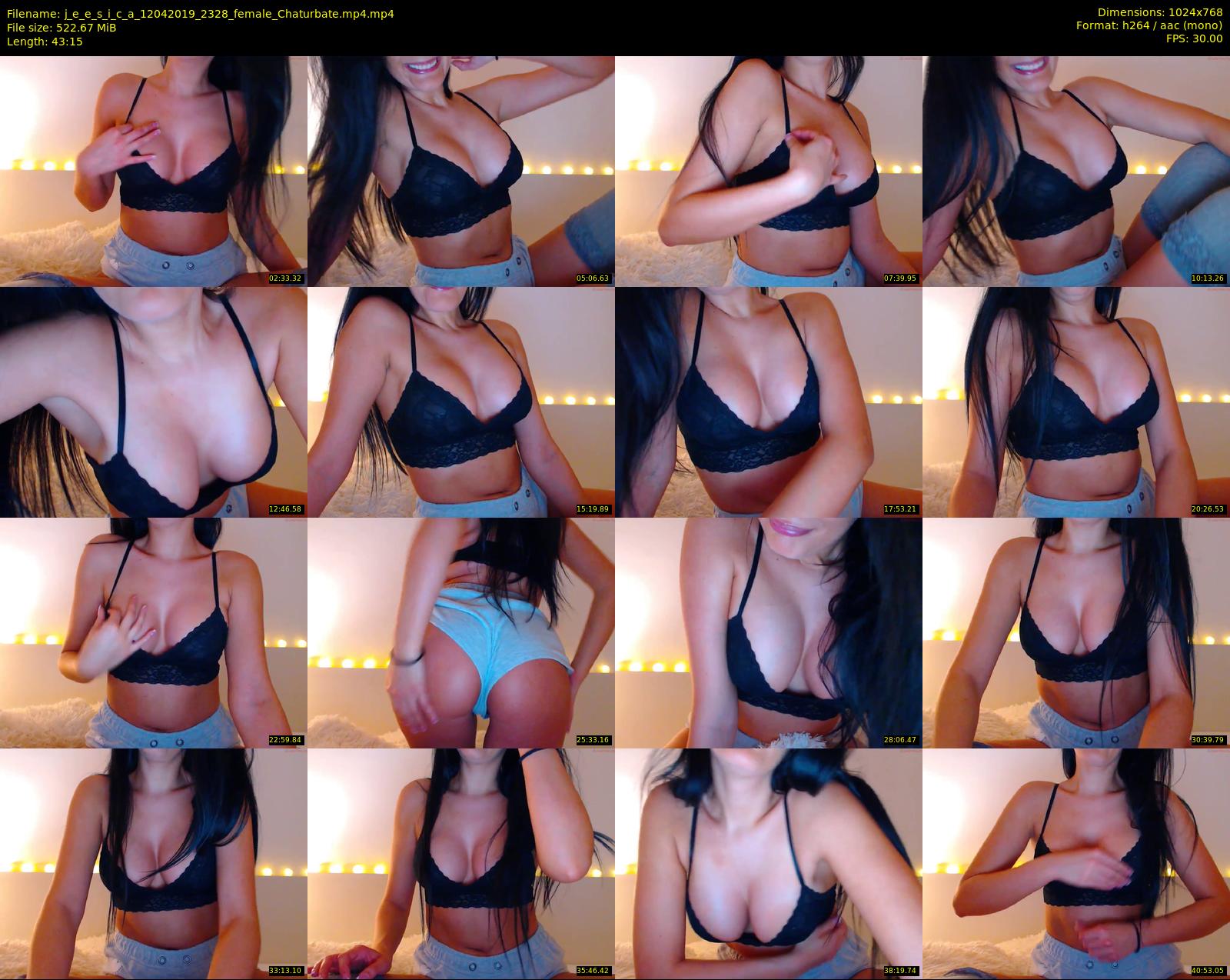 j_e_e_s_i_c_a — 44 minute Chaturbate female cam show recording, 720p, Apr 12, 2019
