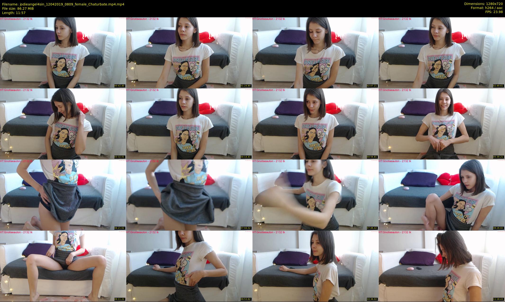 jodieangel4sin — 12 minute Chaturbate female cam show recording, 720p, Apr 12, 2019