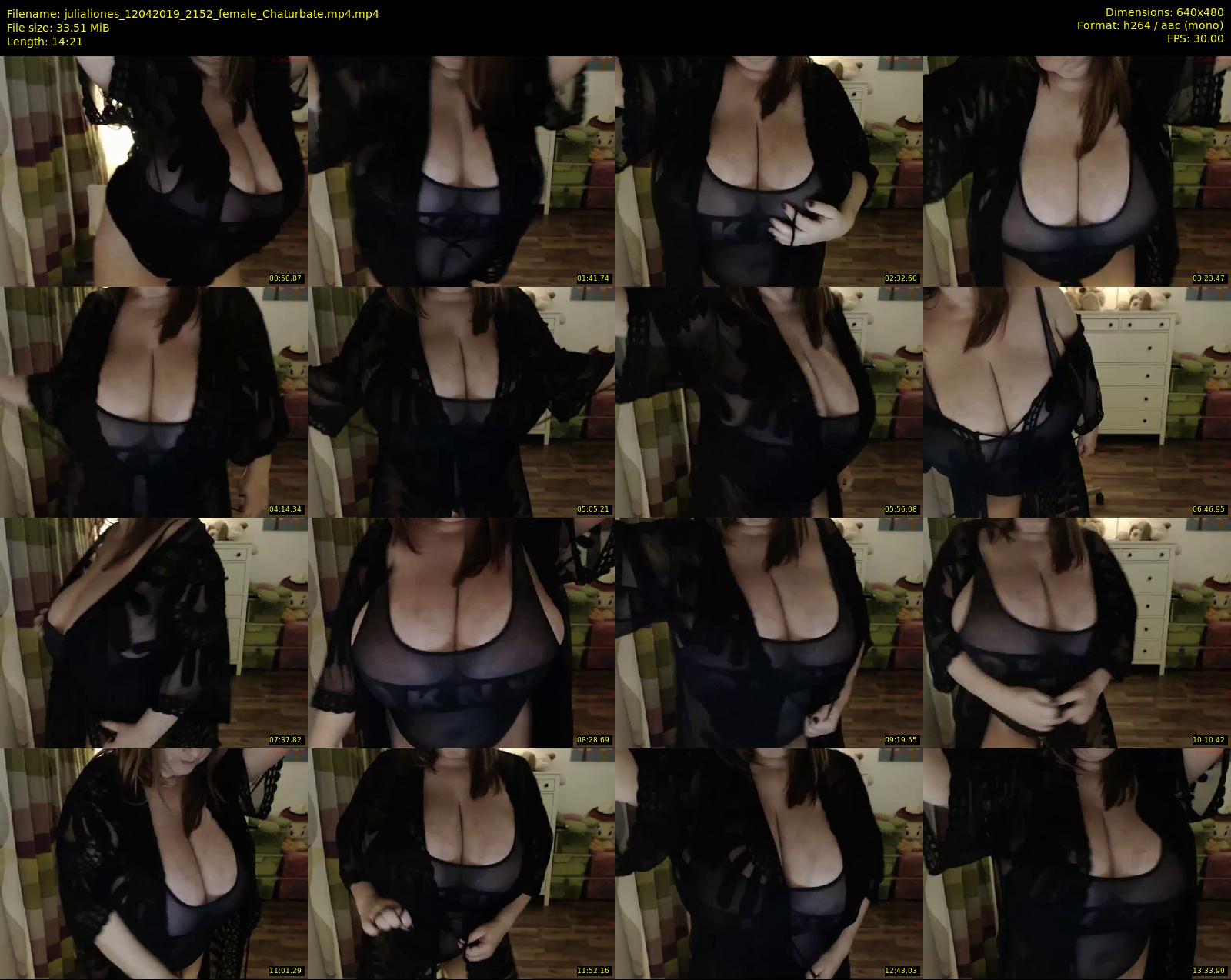 julialiones — 15 minute Chaturbate female cam show recording, 480p, Apr 12, 2019