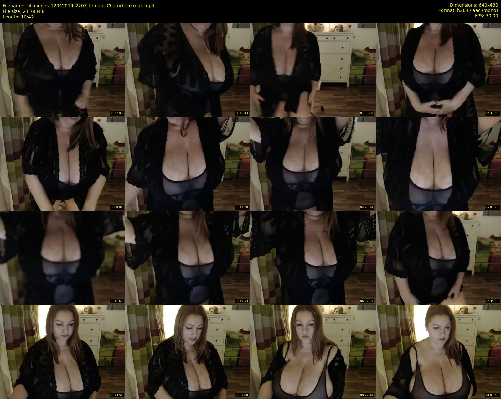 julialiones — 11 minute Chaturbate female cam show recording, 480p, Apr 12, 2019