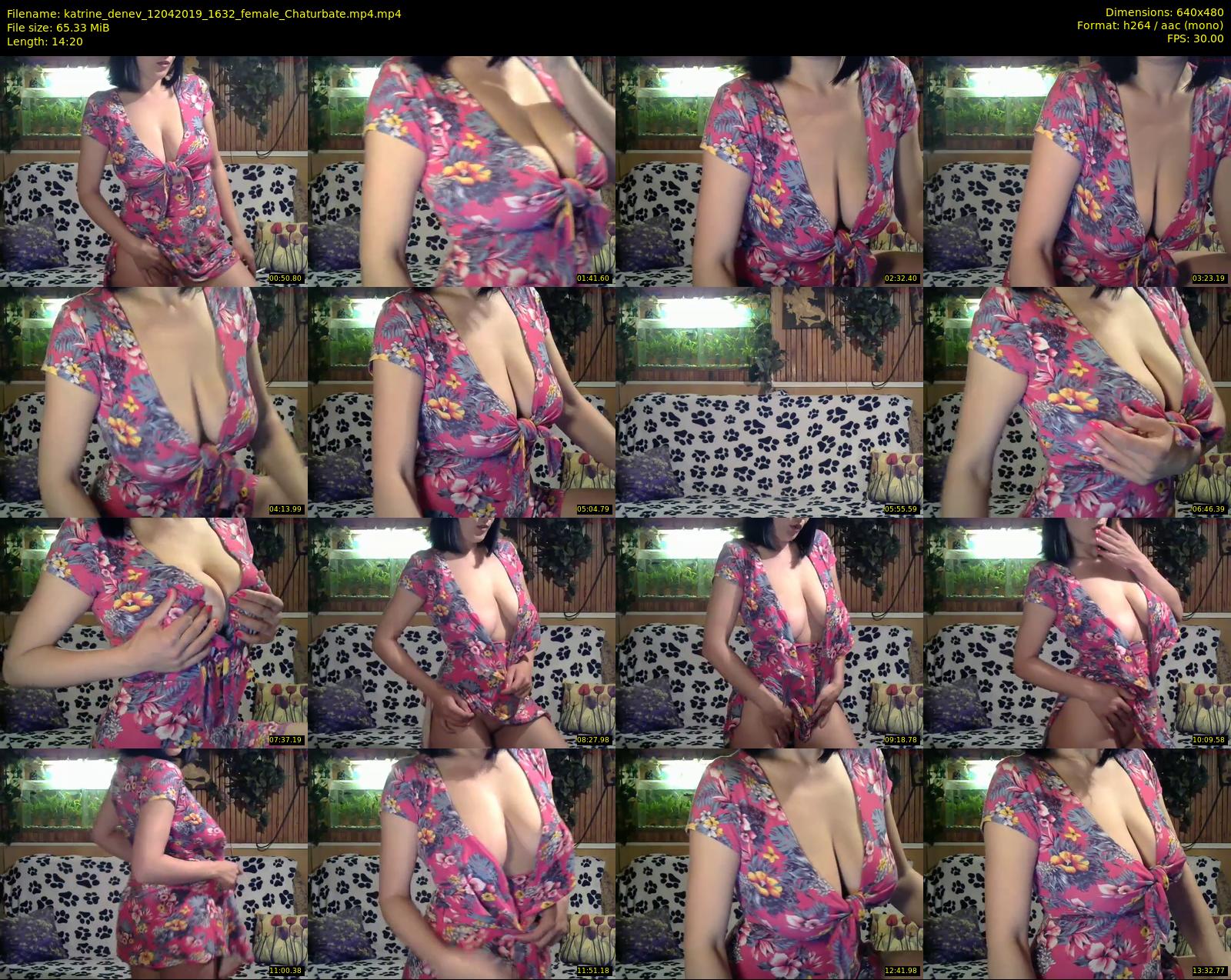 katrine_denev — 15 minute Chaturbate female cam show recording, 480p, Apr 12, 2019