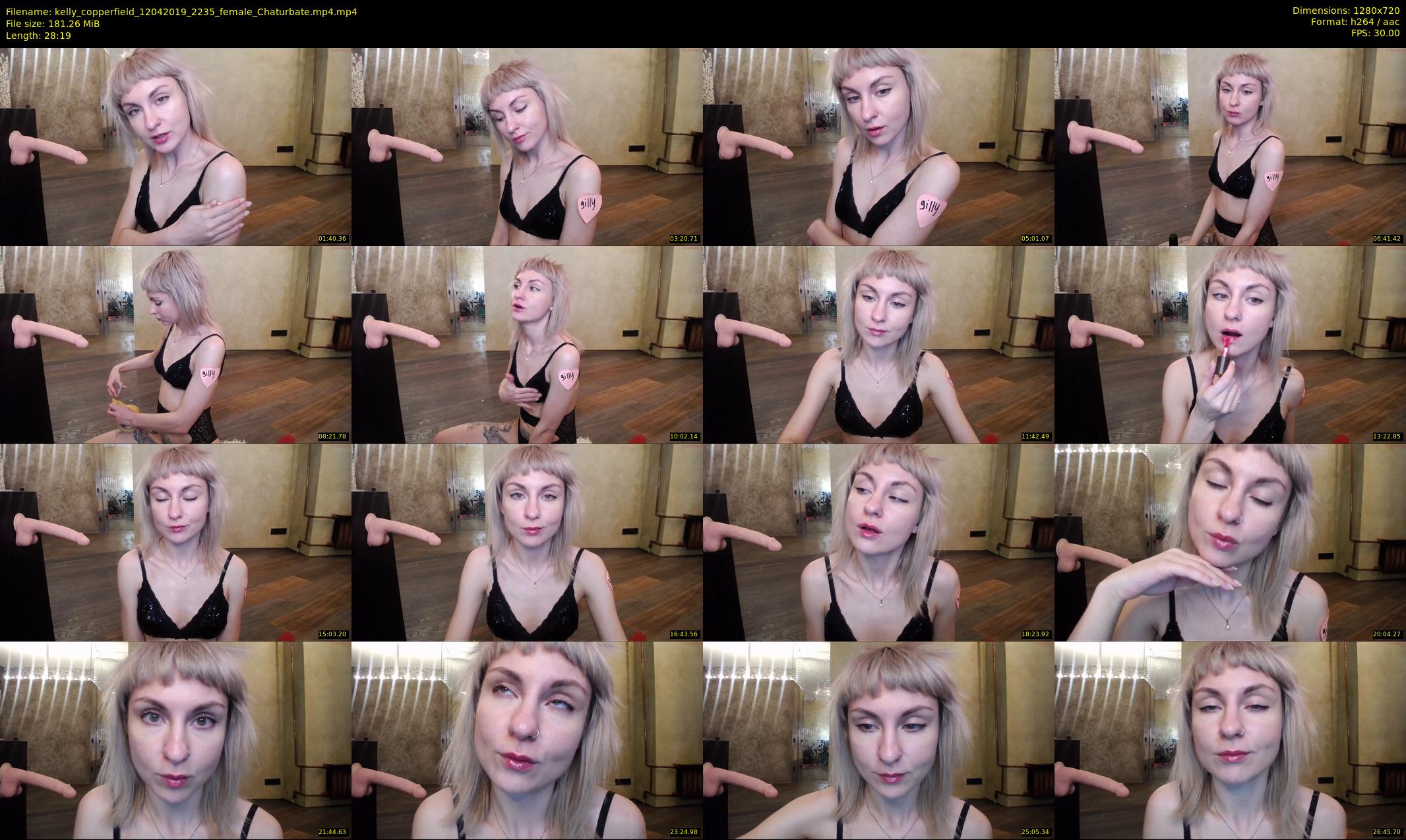 kelly_copperfield — 29 minute Chaturbate female cam show recording, 720p, Apr 12, 2019