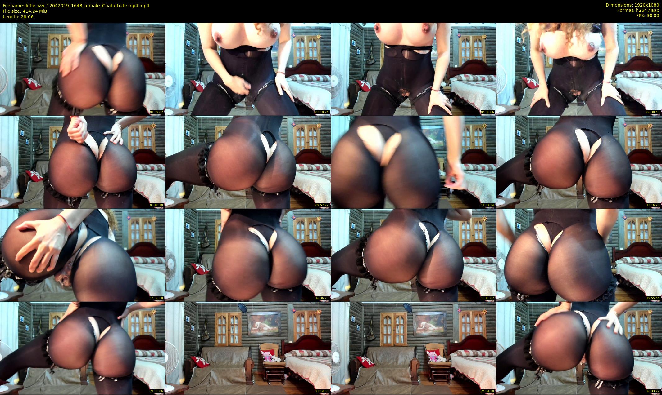 little_izzi — 29 minute Chaturbate female cam show recording, 1080p, Apr 12, 2019