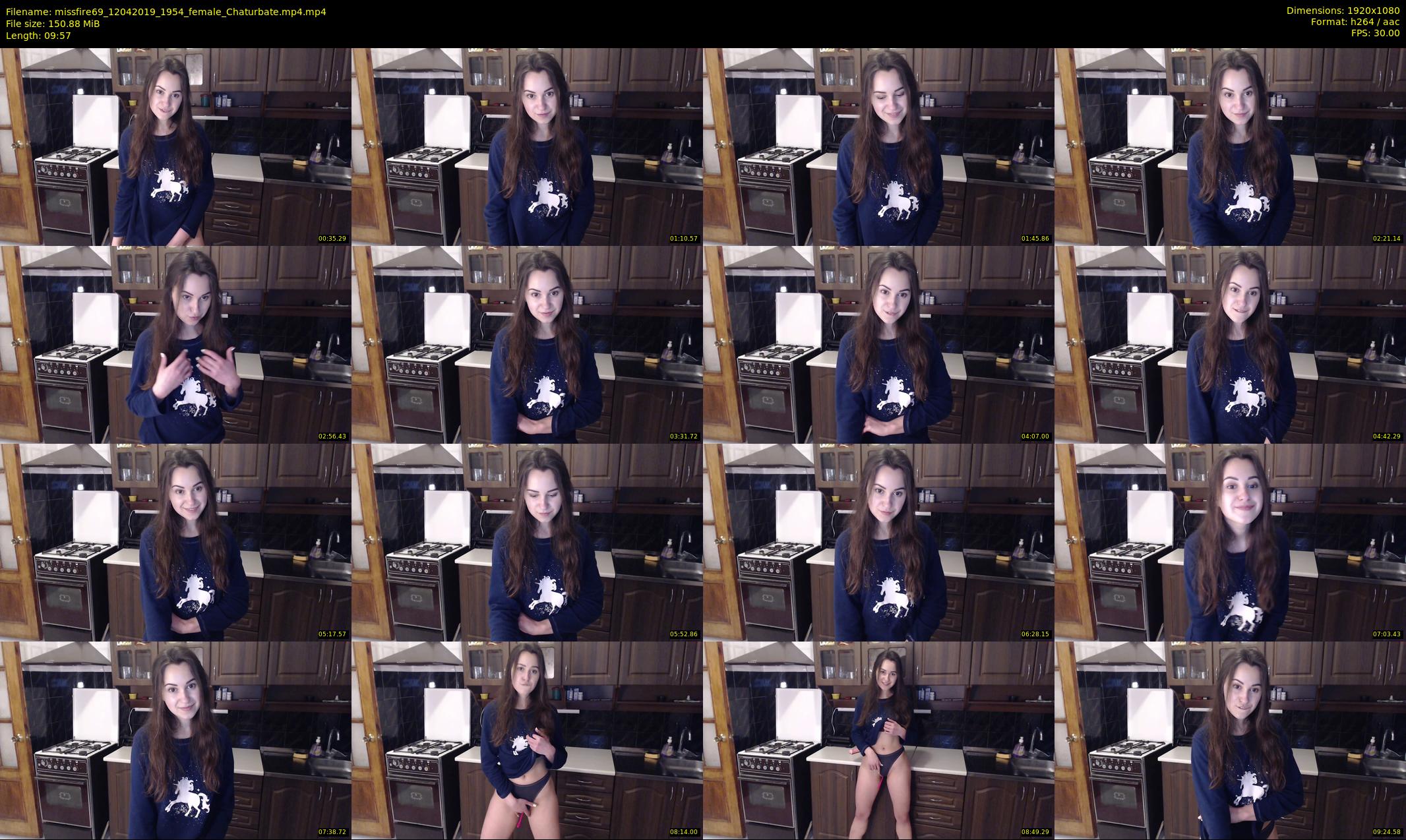 missfire69 — 10 minute Chaturbate female cam show recording, 1080p, Apr 12, 2019