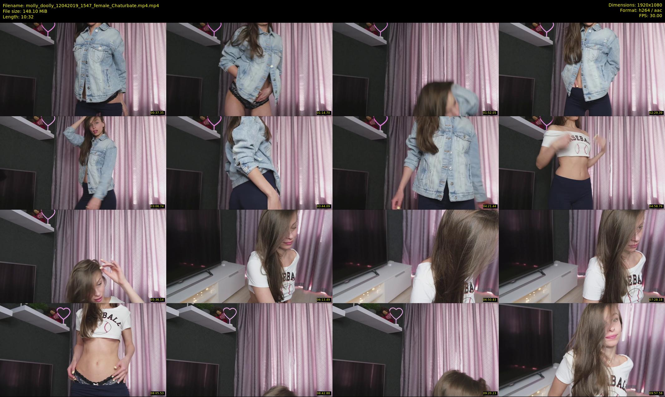 molly_doolly — 11 minute Chaturbate female cam show recording, 1080p, Apr 12, 2019
