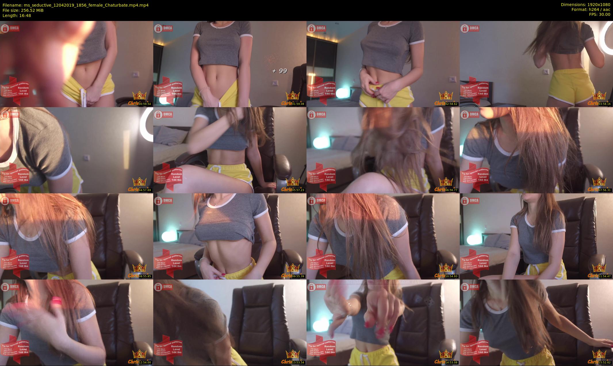 ms_seductive — 17 minute Chaturbate female cam show recording, 1080p, Apr 12, 2019