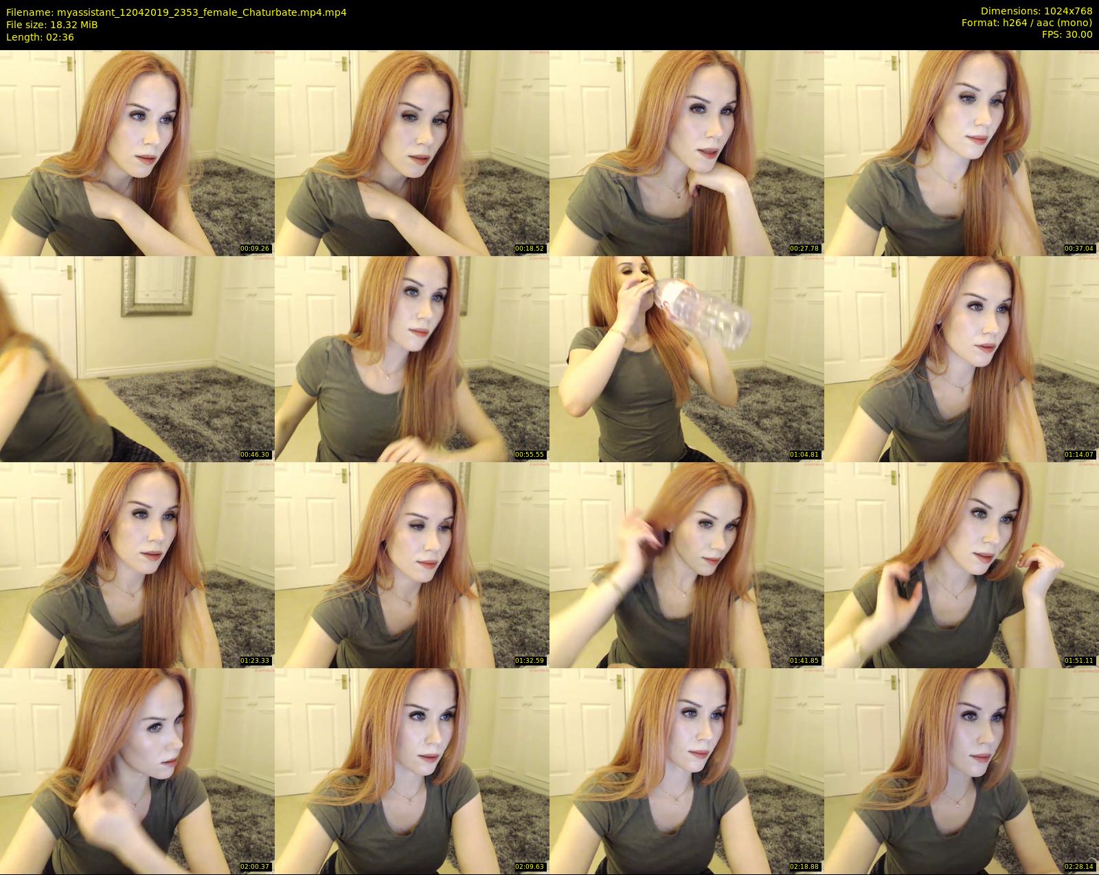 myassistant — 3 minute Chaturbate female cam show recording, 720p, Apr 12, 2019