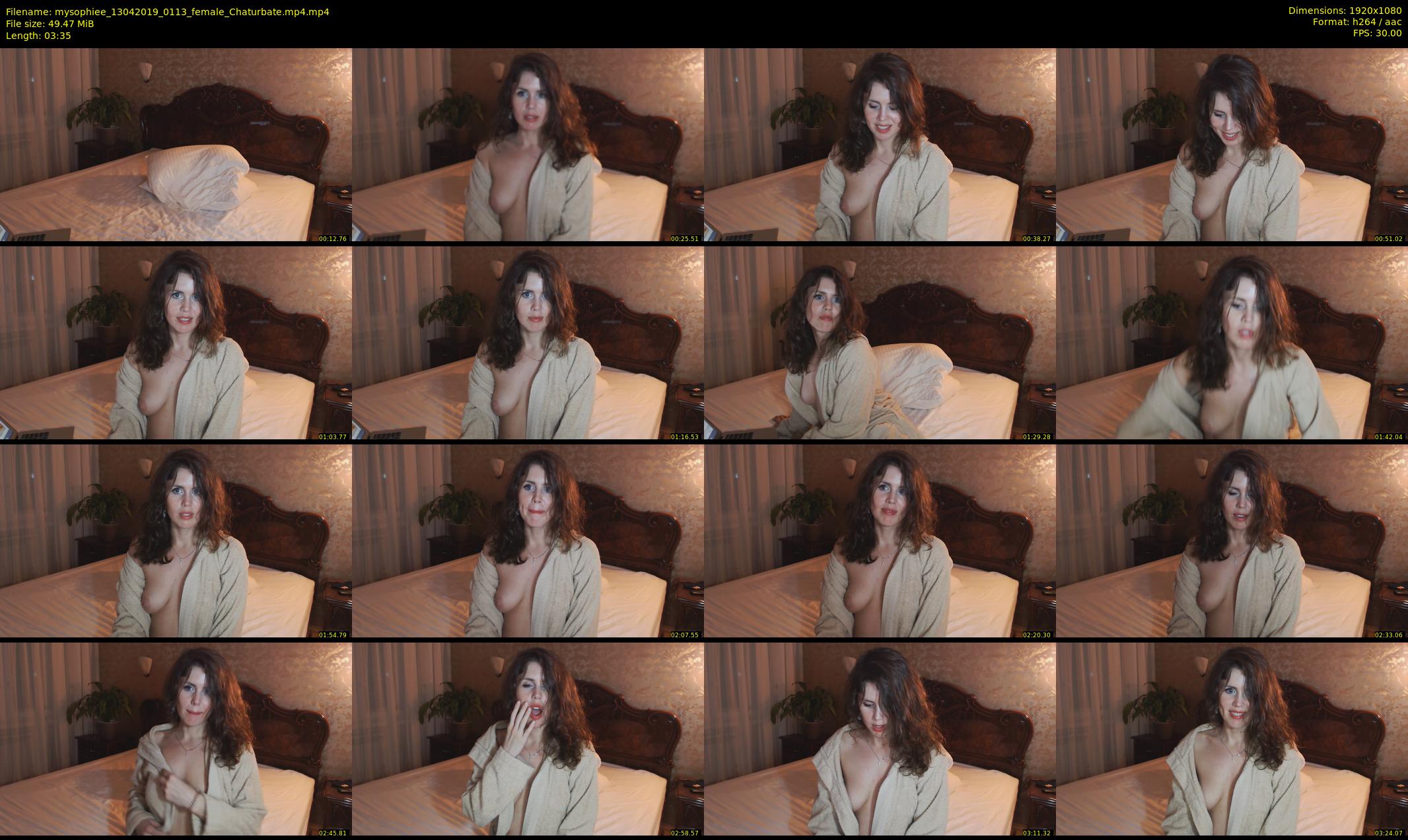 mysophiee — 4 minute Chaturbate female cam show recording, 1080p, Apr 13, 2019