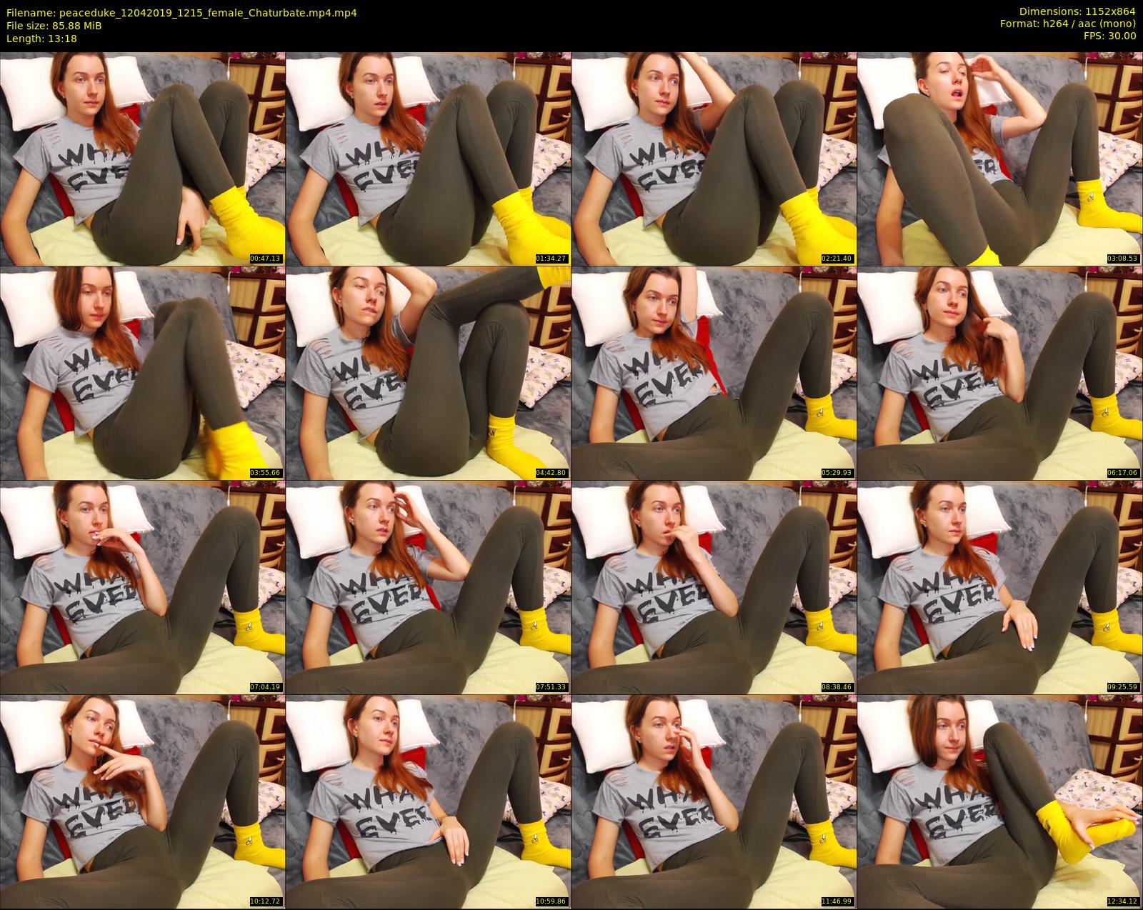 peaceduke — 14 minute Chaturbate female cam show recording, 720p, Apr 12, 2019