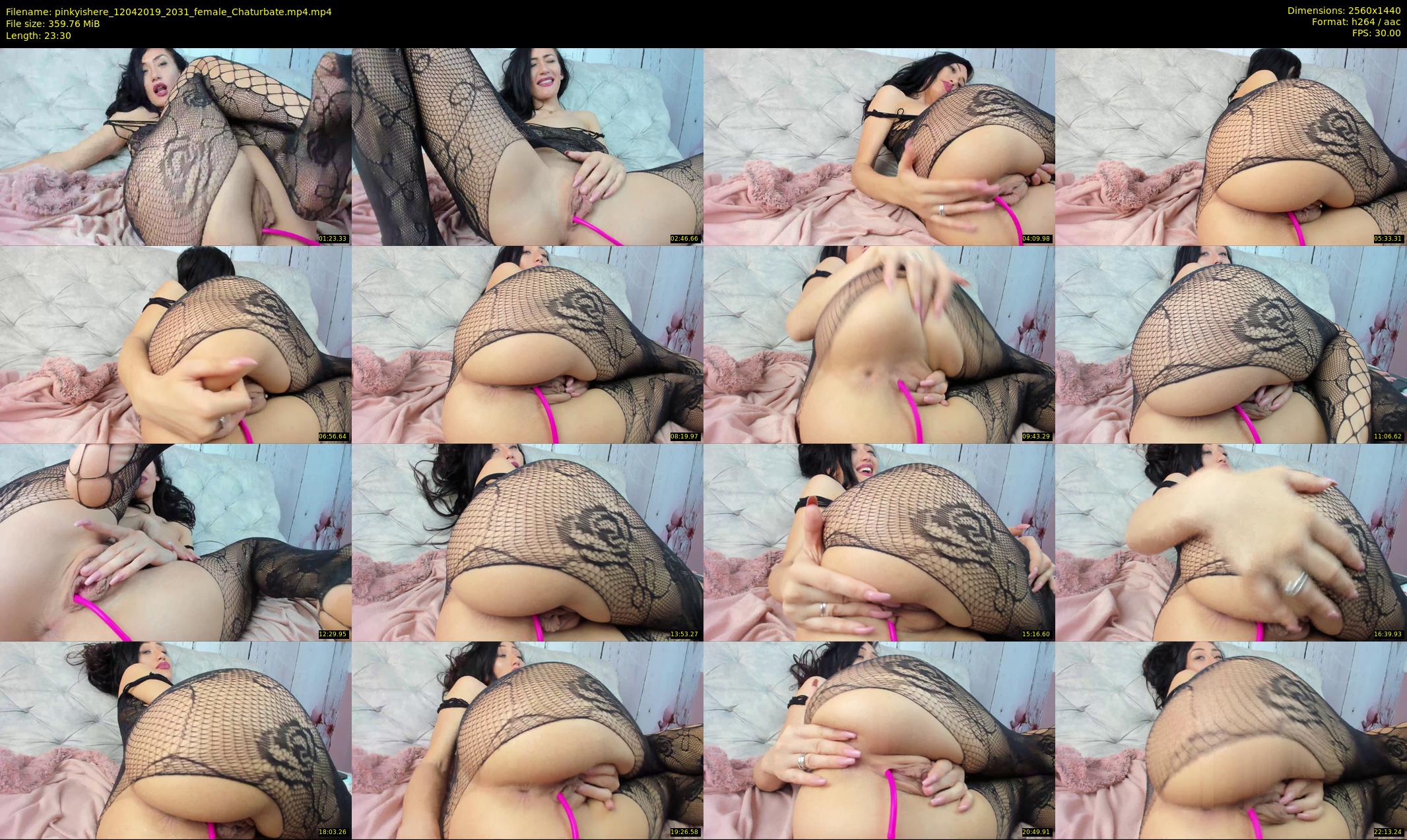 pinkyishere — 24 minute Chaturbate female cam show recording, 1080p, Apr 12, 2019