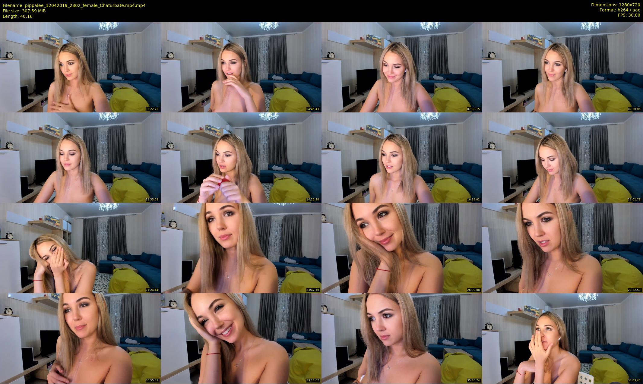 pippalee — 41 minute Chaturbate female cam show recording, 720p, Apr 12, 2019