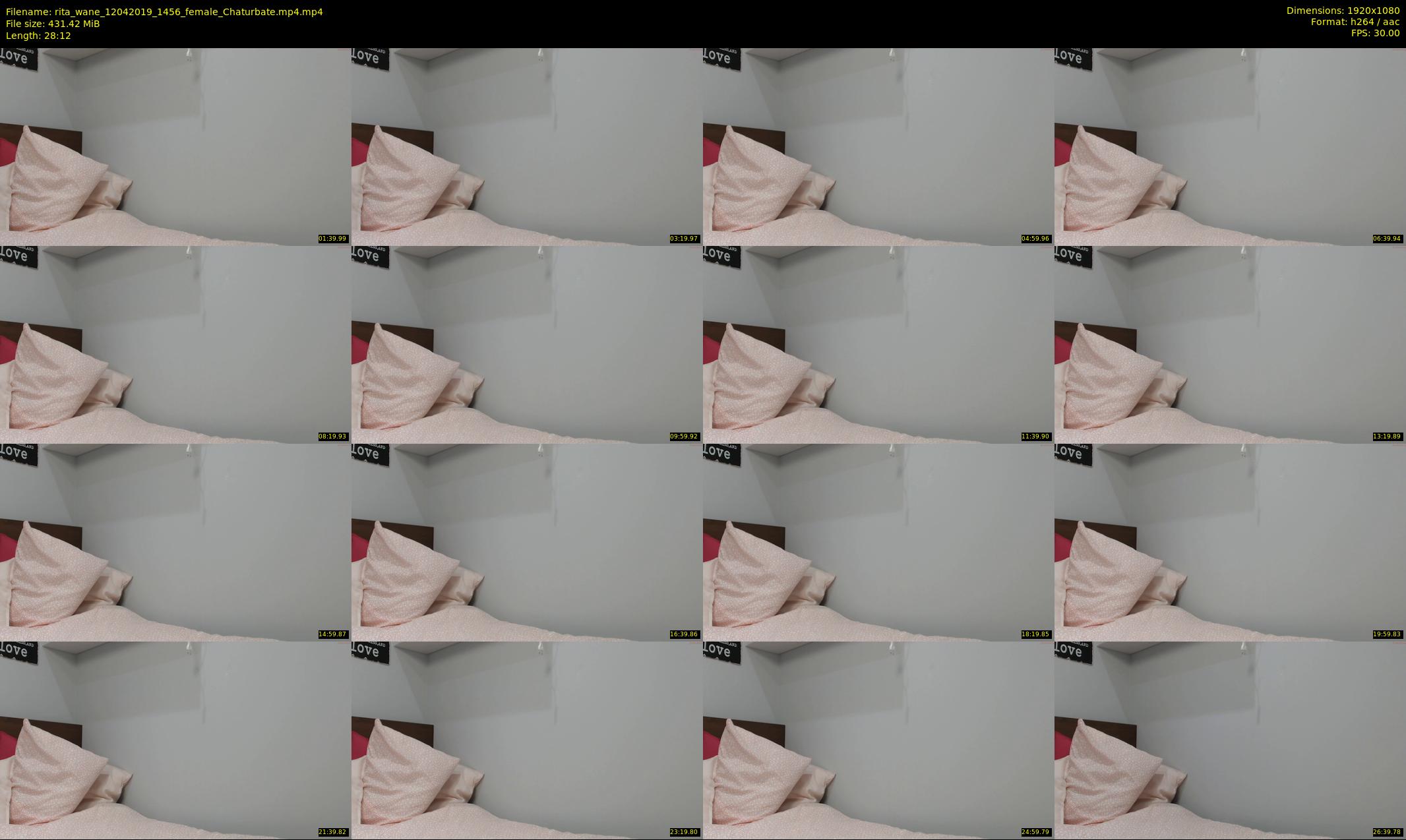 rita_wane — 29 minute Chaturbate female cam show recording, 1080p, Apr 12, 2019