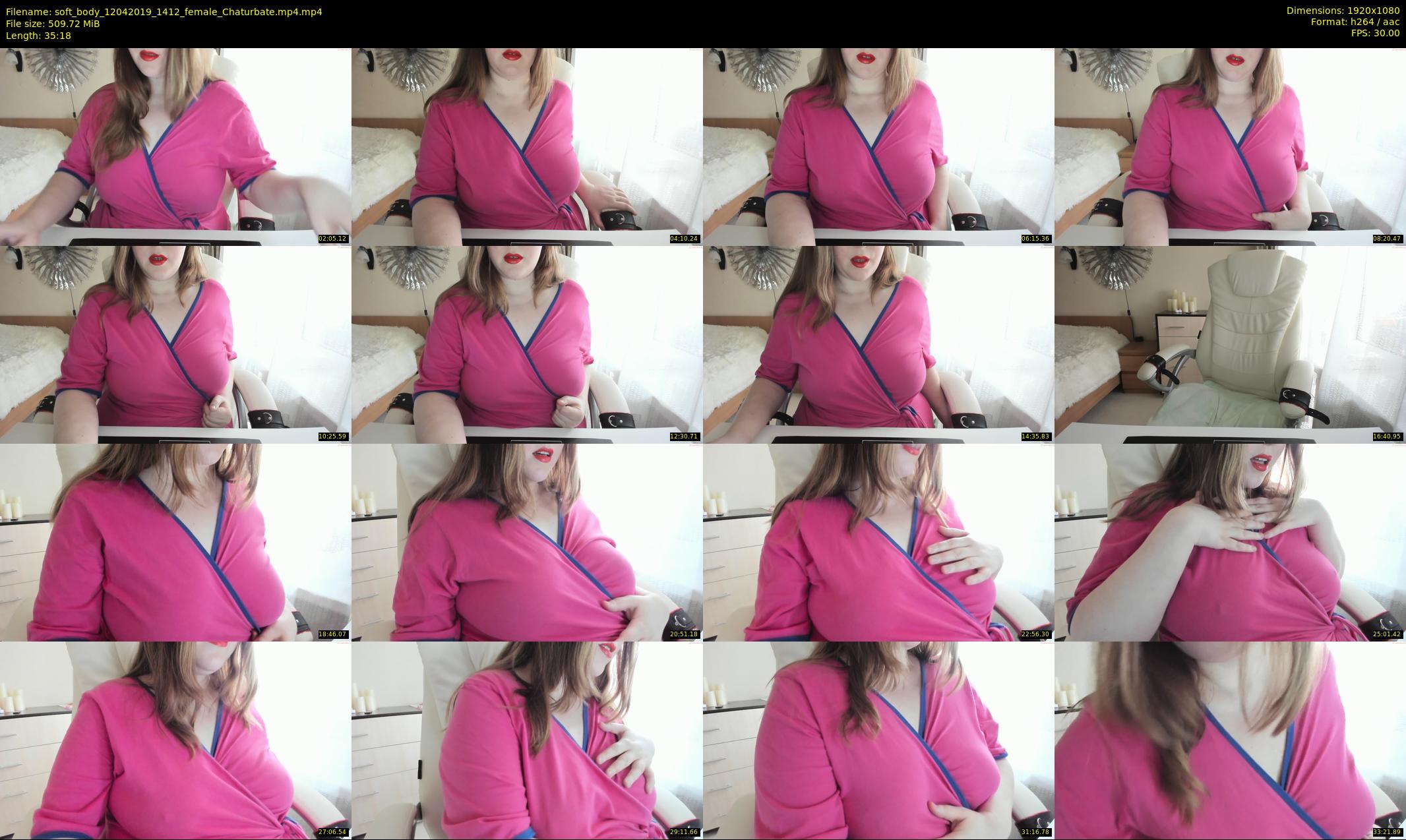 soft_body — 36 minute Chaturbate female cam show recording, 1080p, Apr 12, 2019