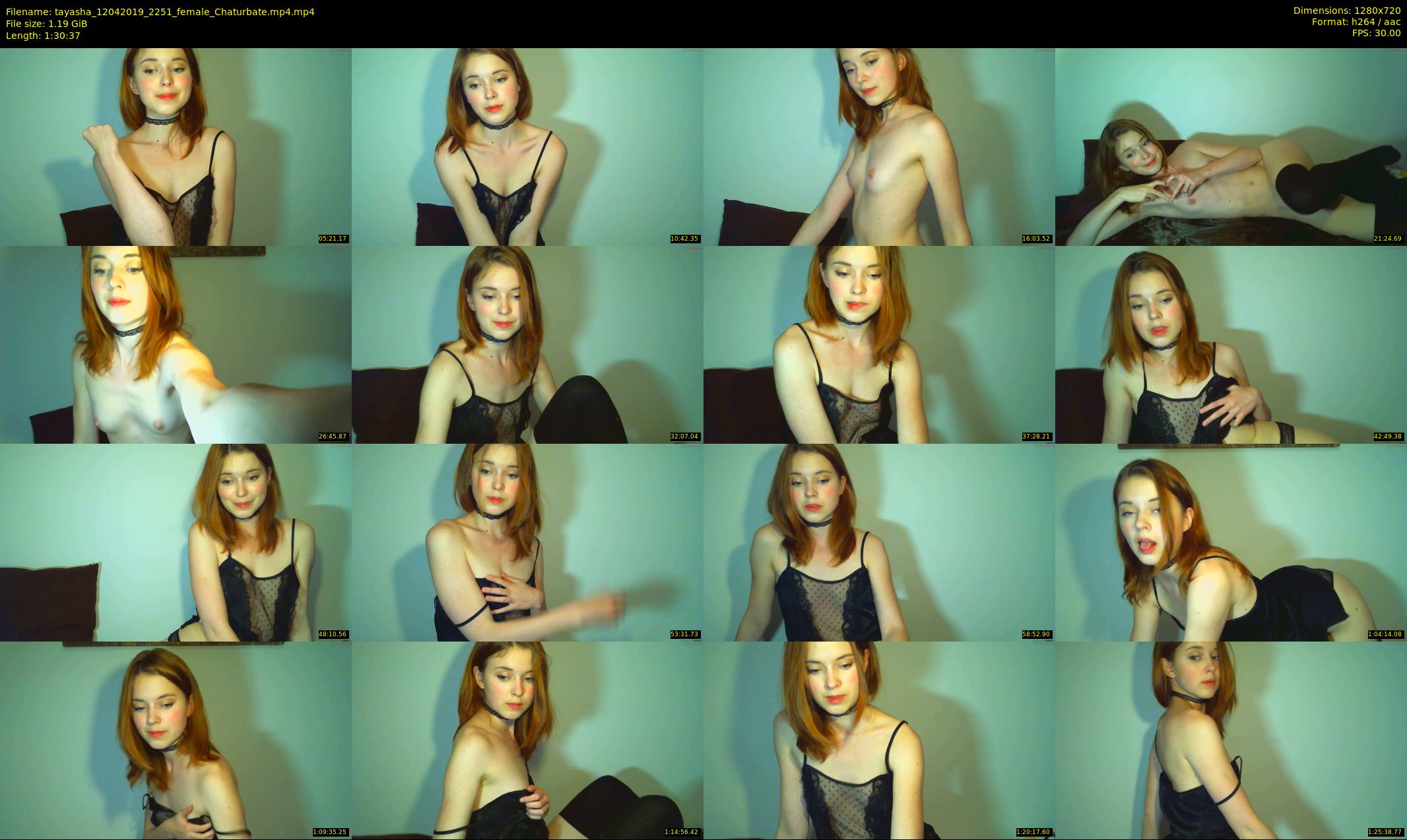 tayasha — 91 minute Chaturbate female cam show recording, 720p, Apr 12, 2019