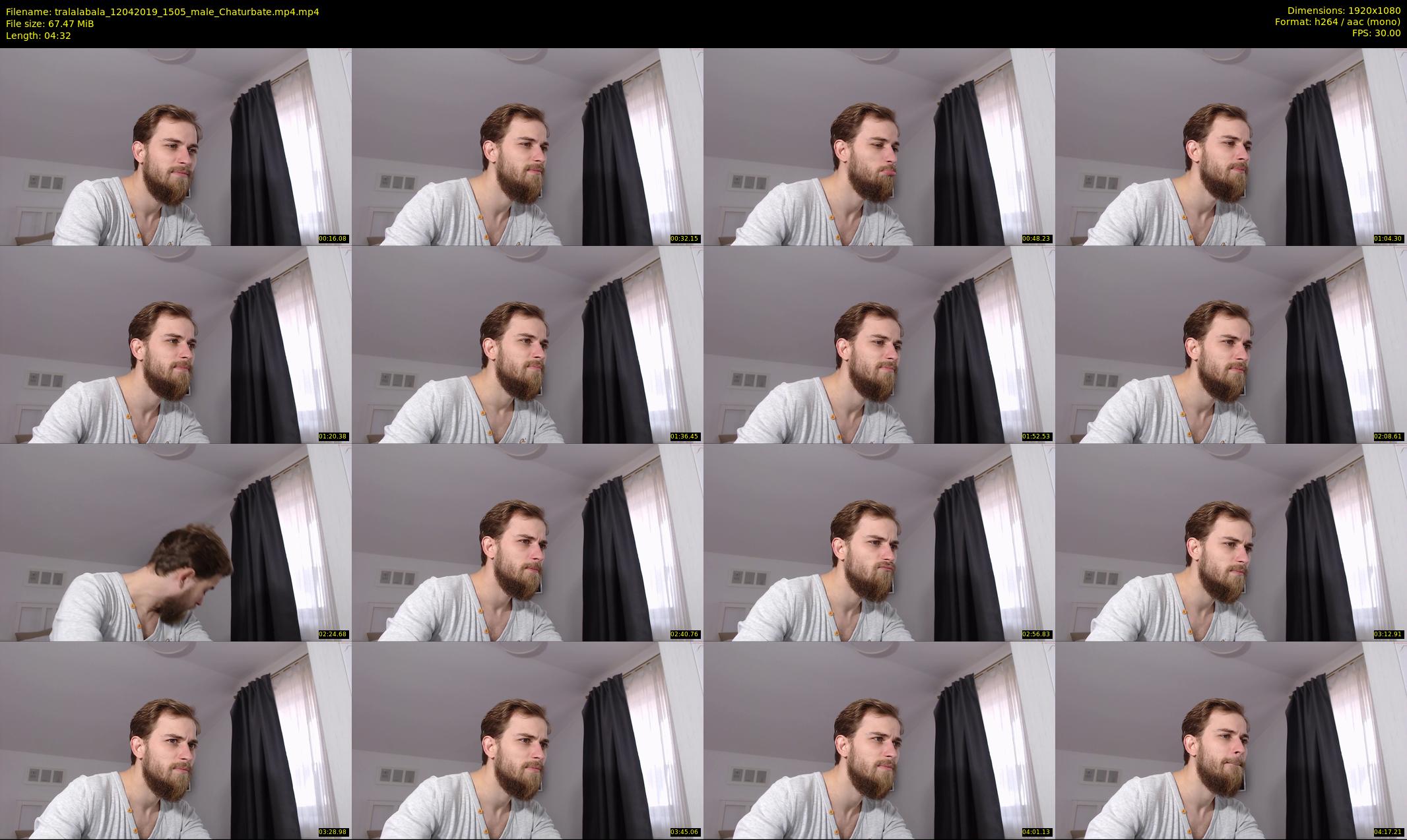 tralalabala — 5 minute Chaturbate male cam show recording, 1080p, Apr 12, 2019