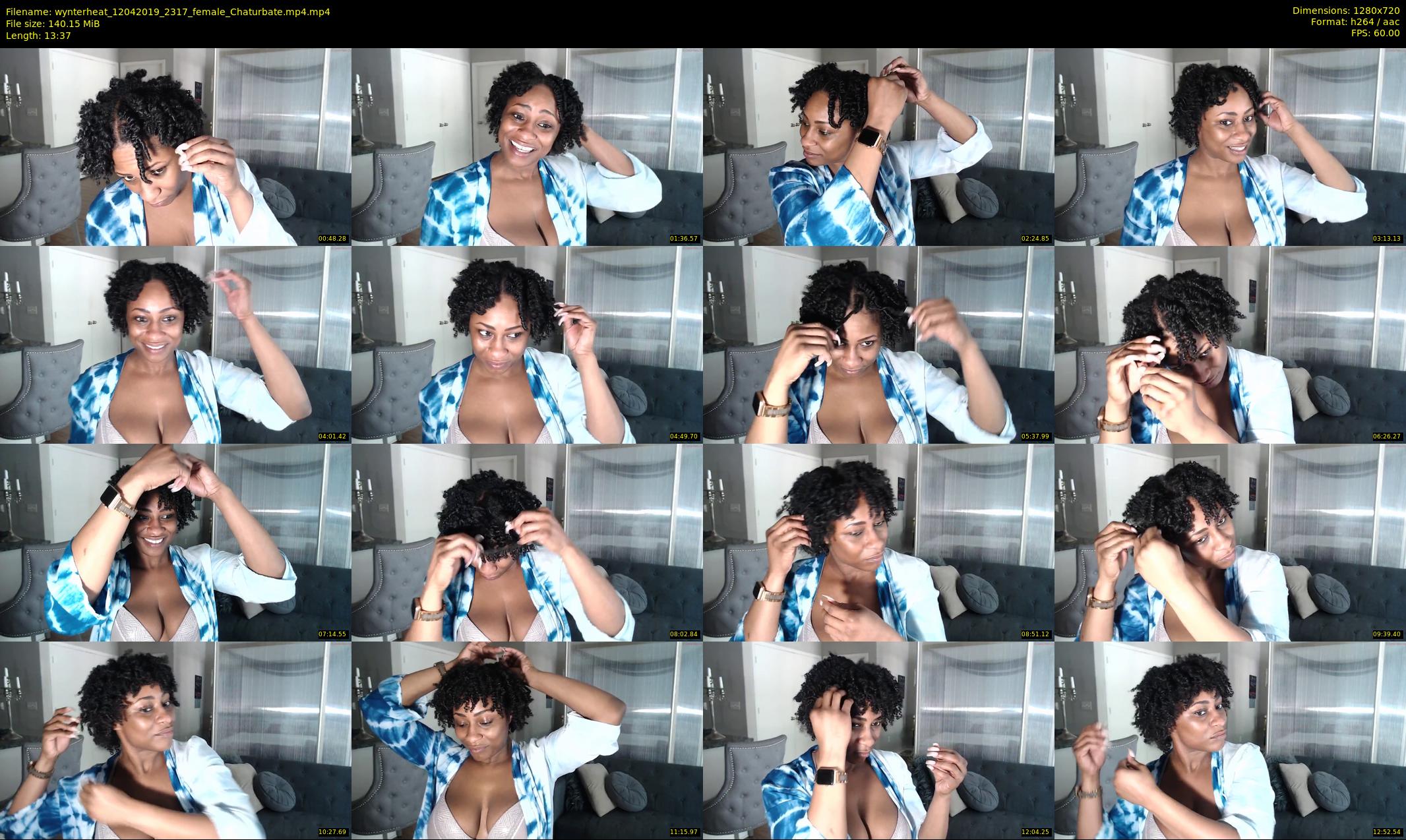 wynterheat — 14 minute Chaturbate female cam show recording, 720p, Apr 12, 2019