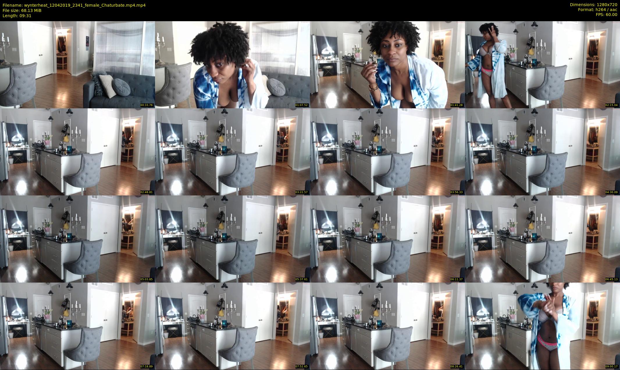 wynterheat — 10 minute Chaturbate female cam show recording, 720p, Apr 12, 2019