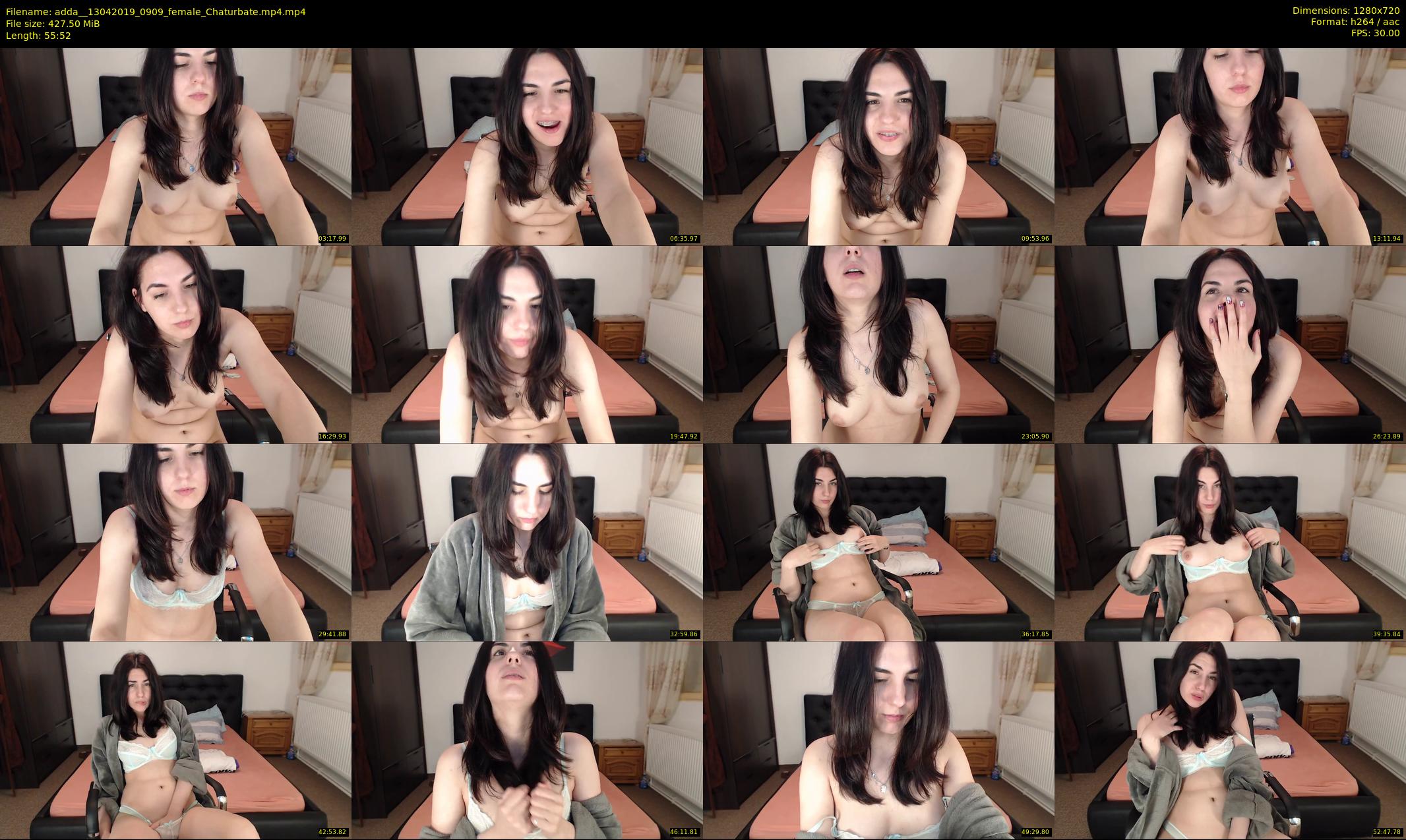 adda_ — 56 minute Chaturbate female cam show recording, 720p, Apr 13, 2019