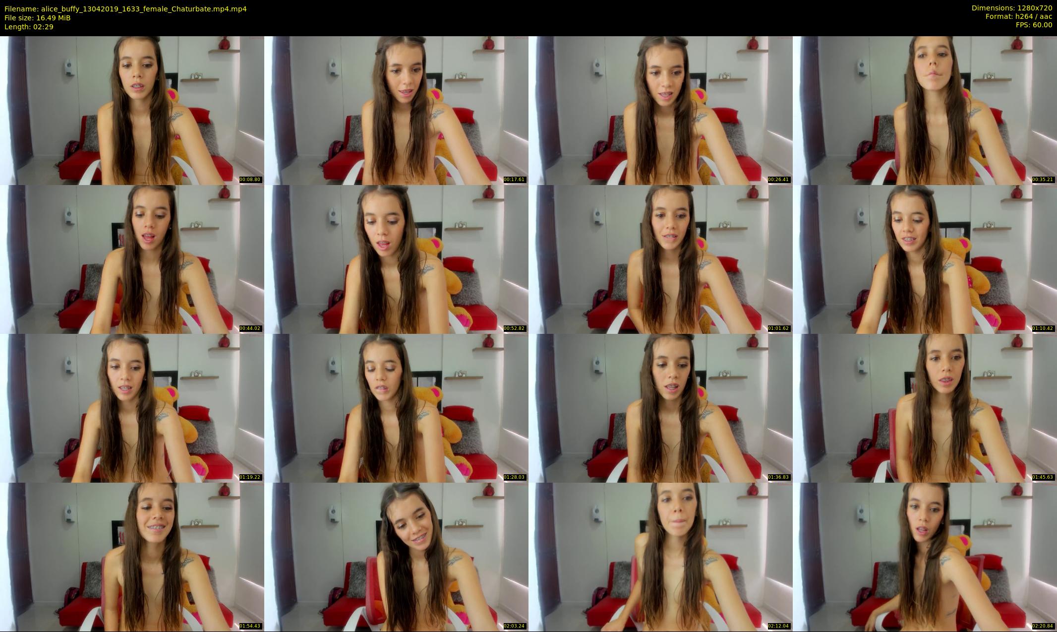 alice_buffy — 3 minute Chaturbate female cam show recording, 720p, Apr 13, 2019