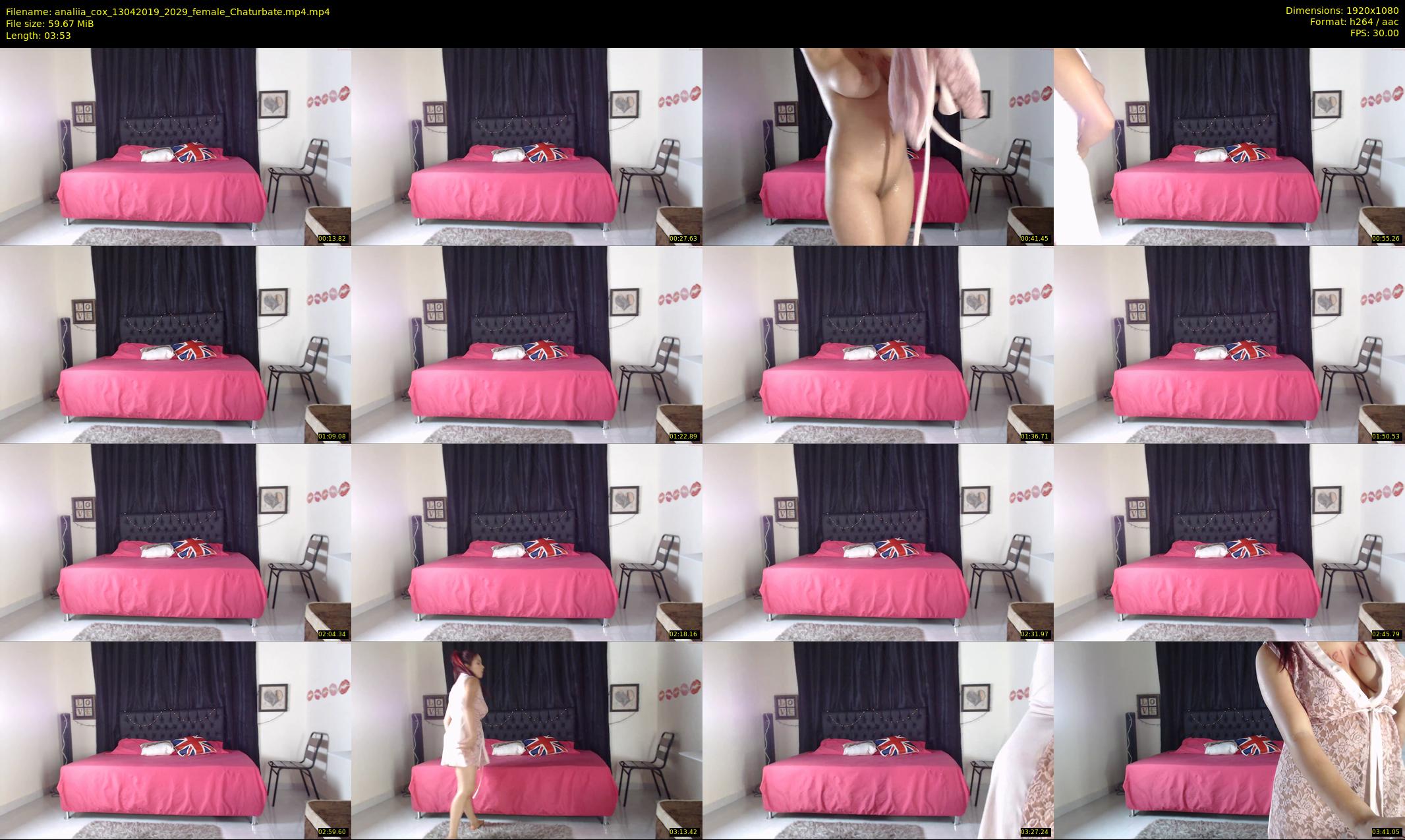 analiia_cox — 4 minute Chaturbate female cam show recording, 1080p, Apr 13, 2019
