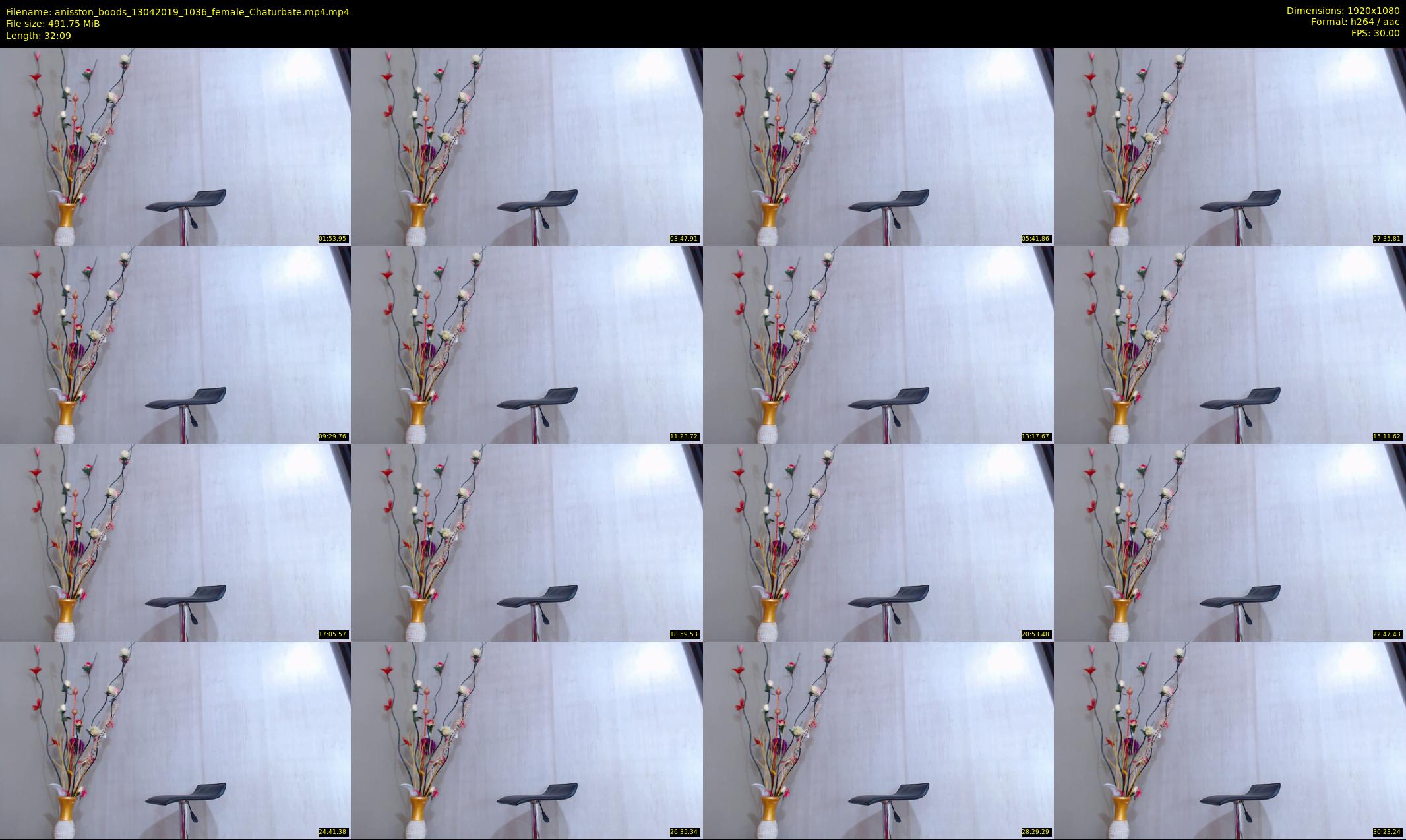 anisston_boods — 33 minute Chaturbate female cam show recording, 1080p, Apr 13, 2019