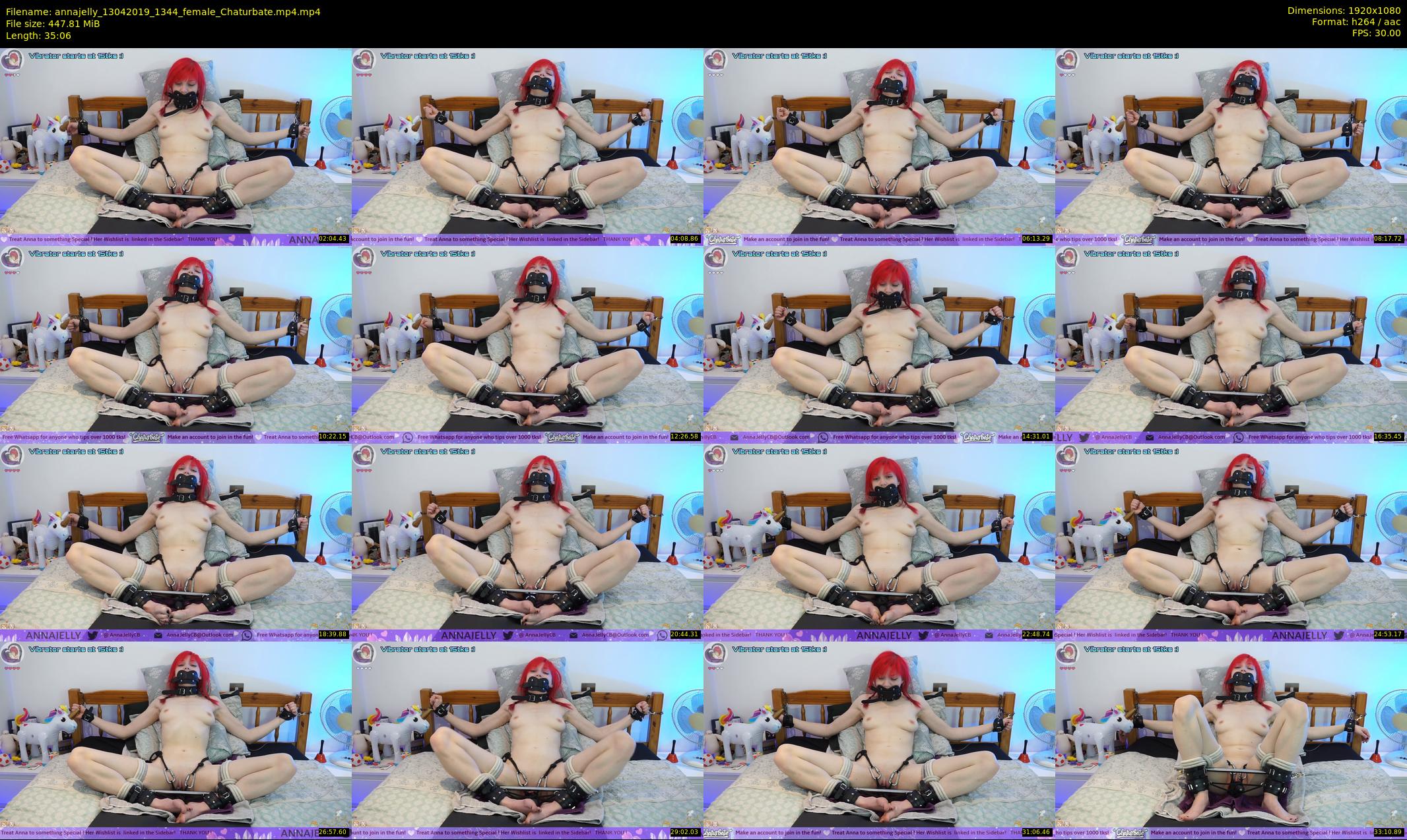 annajelly — 36 minute Chaturbate couple cam show recording, 1080p, Apr 13, 2019