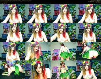 babyzelda — 25 minute Chaturbate female cam show recording, 480p, Apr 13, 2019
