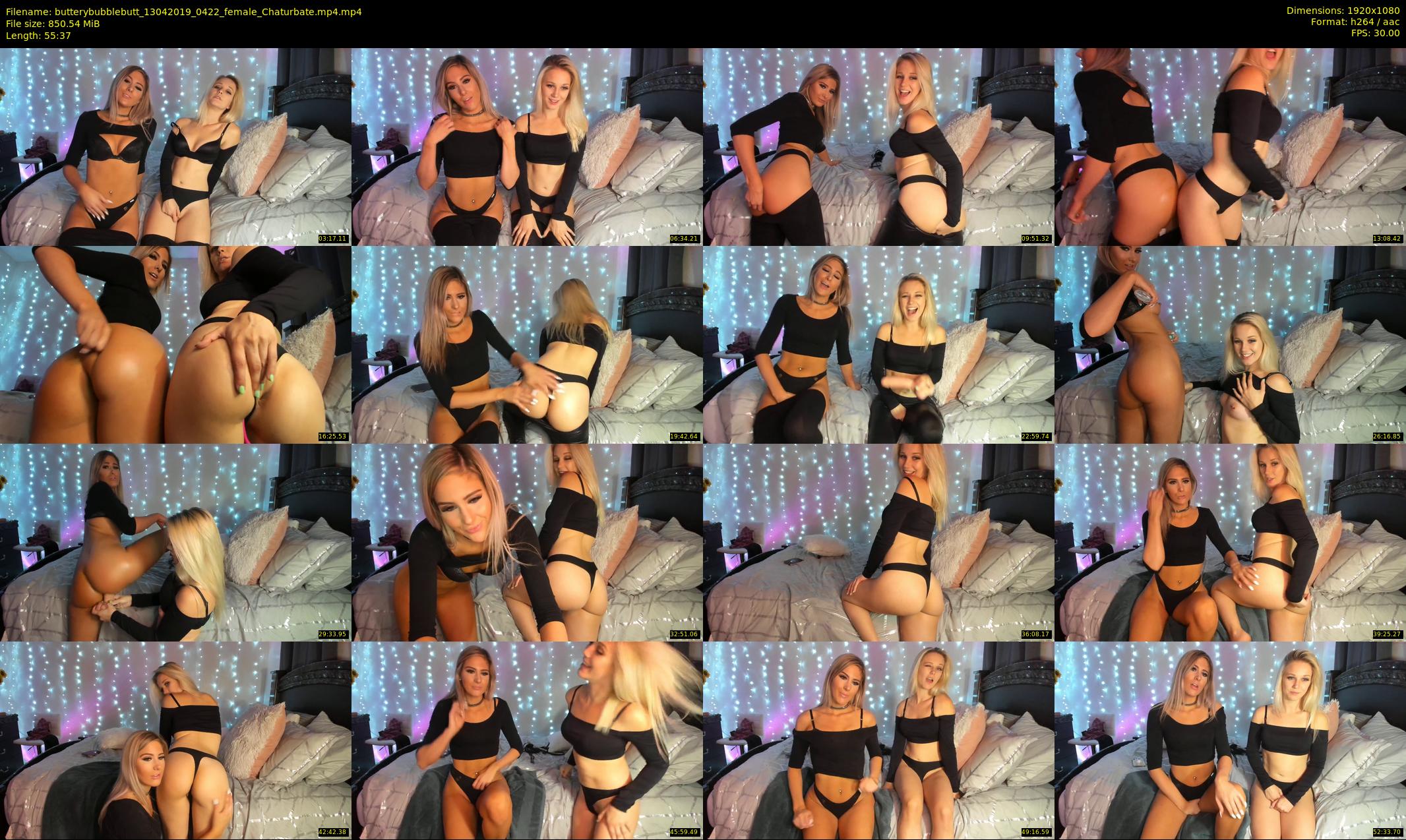 butterybubblebutt — 56 minute Chaturbate couple cam show recording, 1080p, Apr 13, 2019