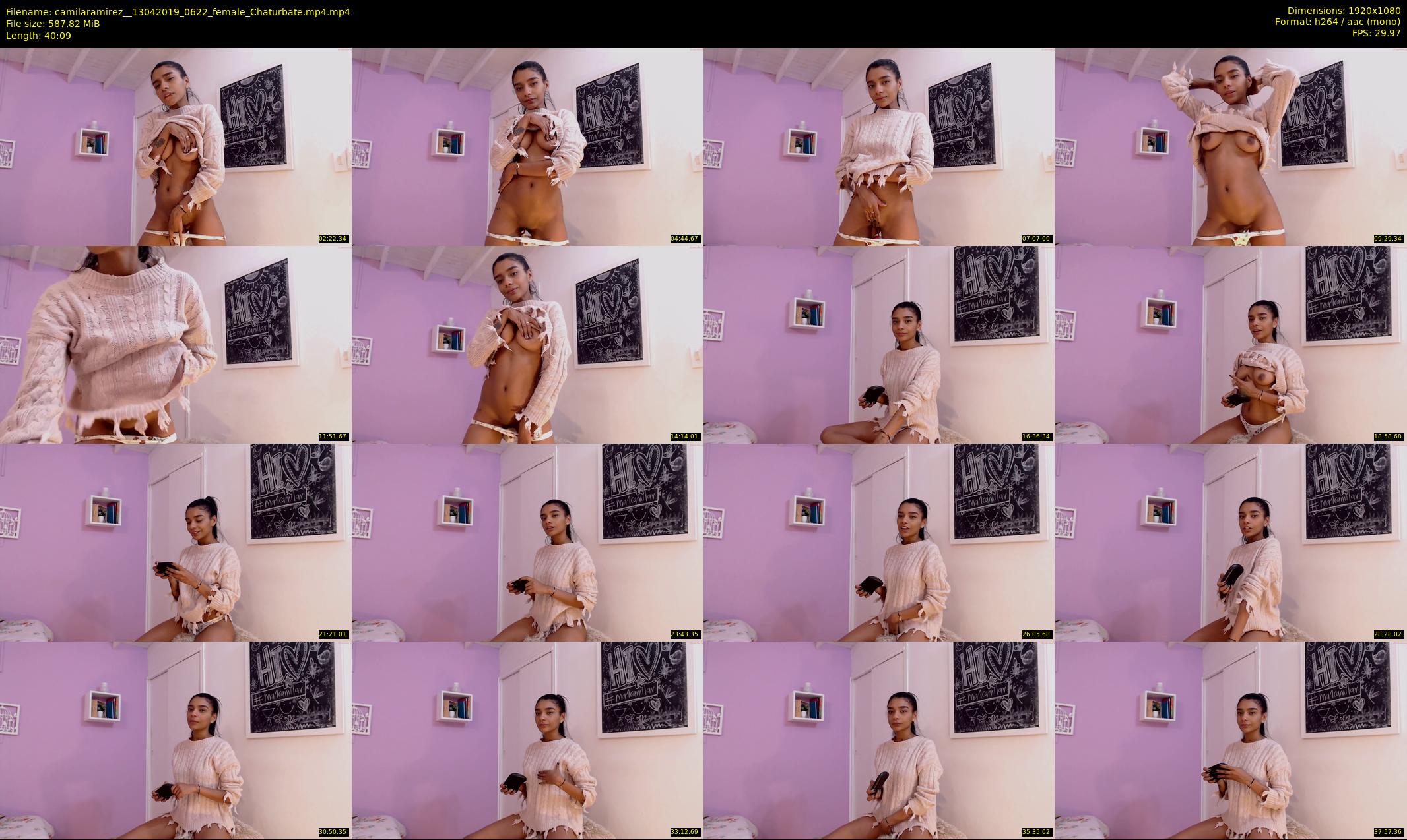 camilaramirez_ — 41 minute Chaturbate female cam show recording, 1080p, Apr 13, 2019