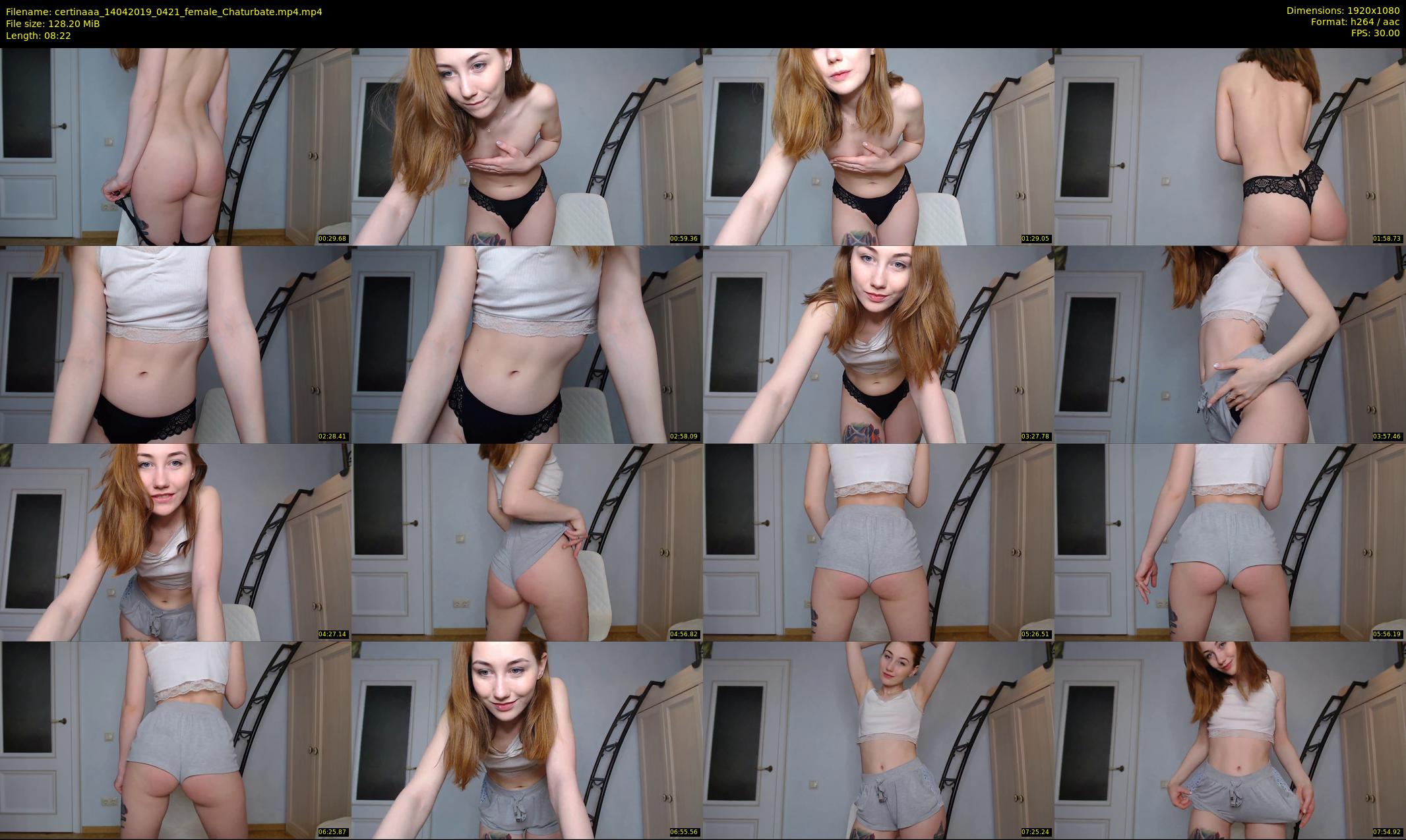 certinaaa — 9 minute Chaturbate female cam show recording, 1080p, Apr 14, 2019