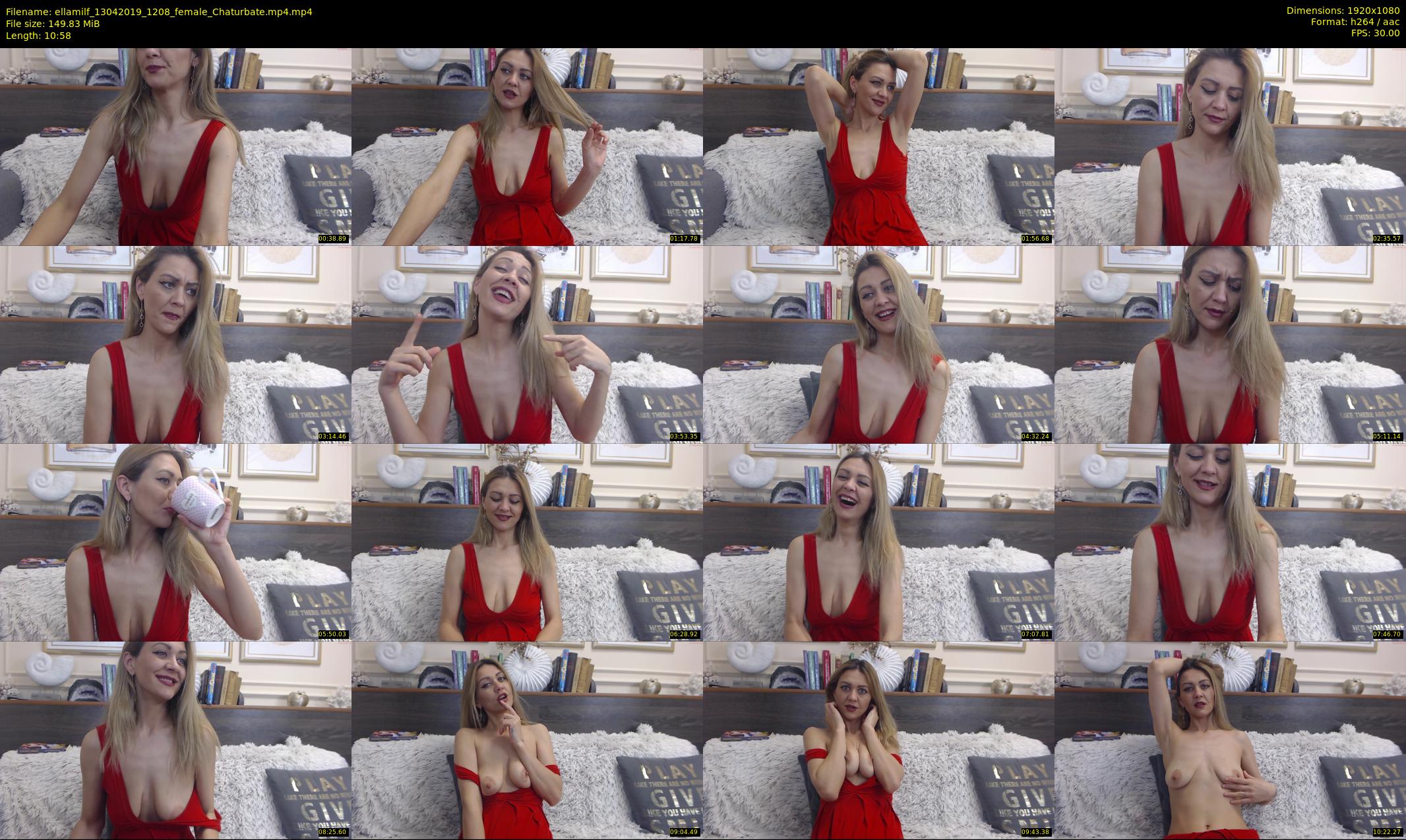 ellamilf — 11 minute Chaturbate female cam show recording, 1080p, Apr 13, 2019