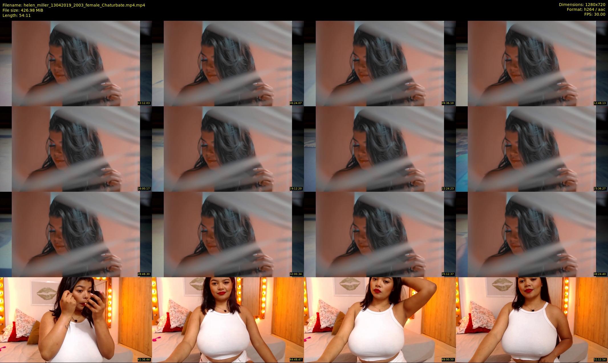 helen_miller — 55 minute Chaturbate female cam show recording, 720p, Apr 13, 2019
