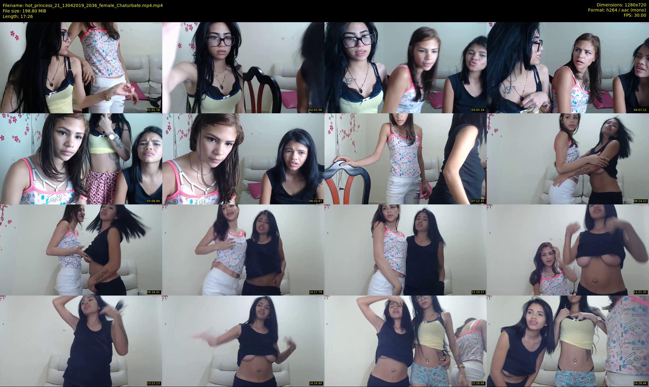 hot_princess_21 — 18 minute Chaturbate female cam show recording, 720p, Apr 13, 2019