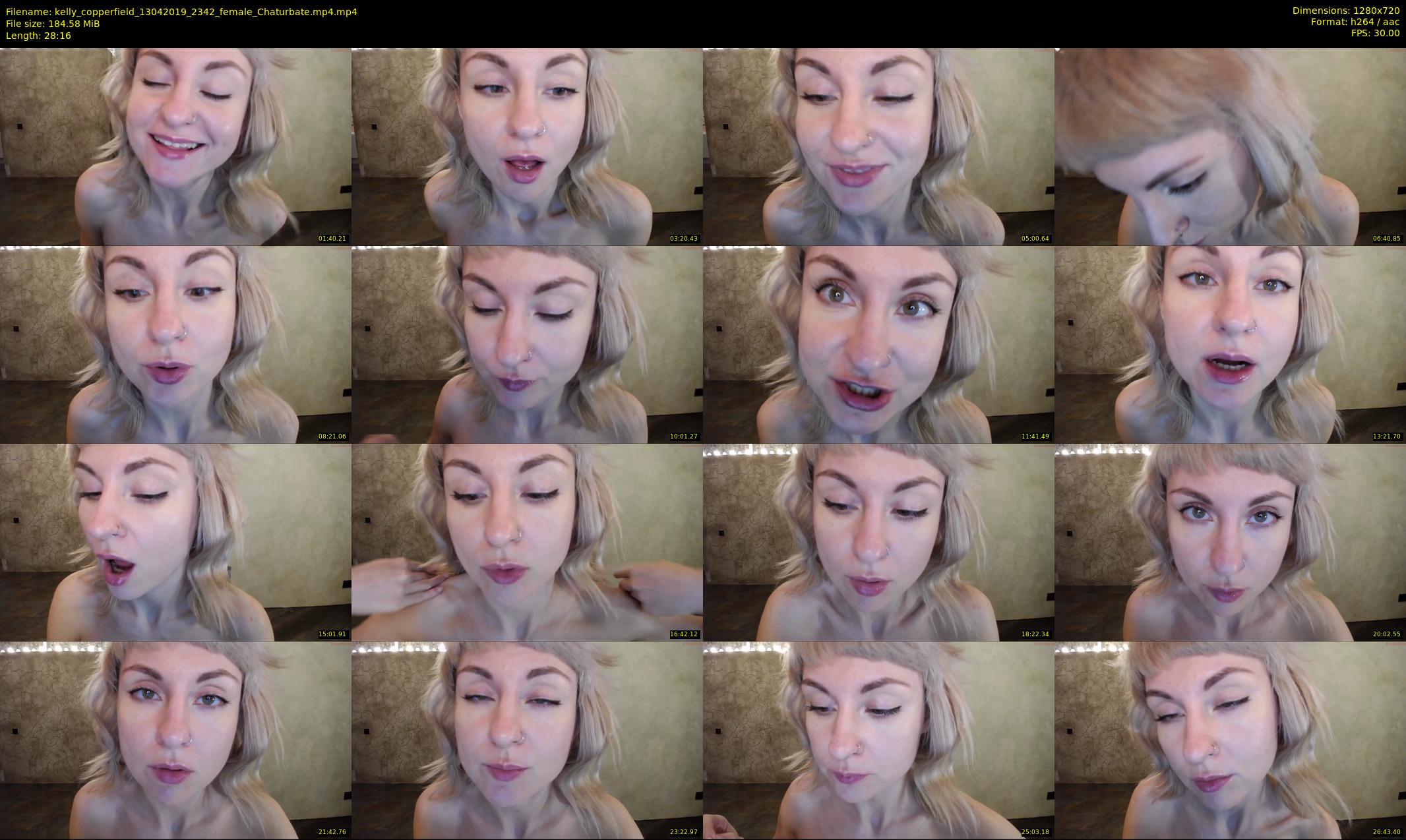 kelly_copperfield — 29 minute Chaturbate female cam show recording, 720p, Apr 13, 2019