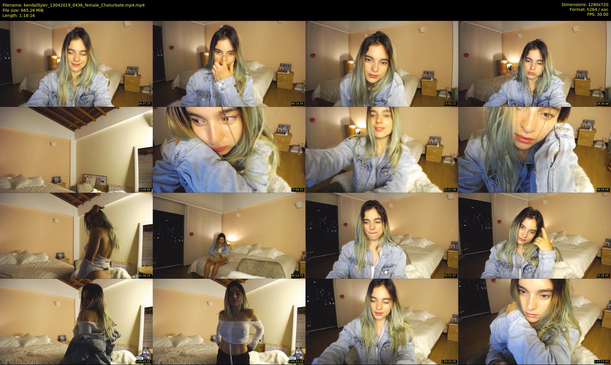 kendalltyler — 79 minute Chaturbate female cam show recording, 720p, Apr 13, 2019