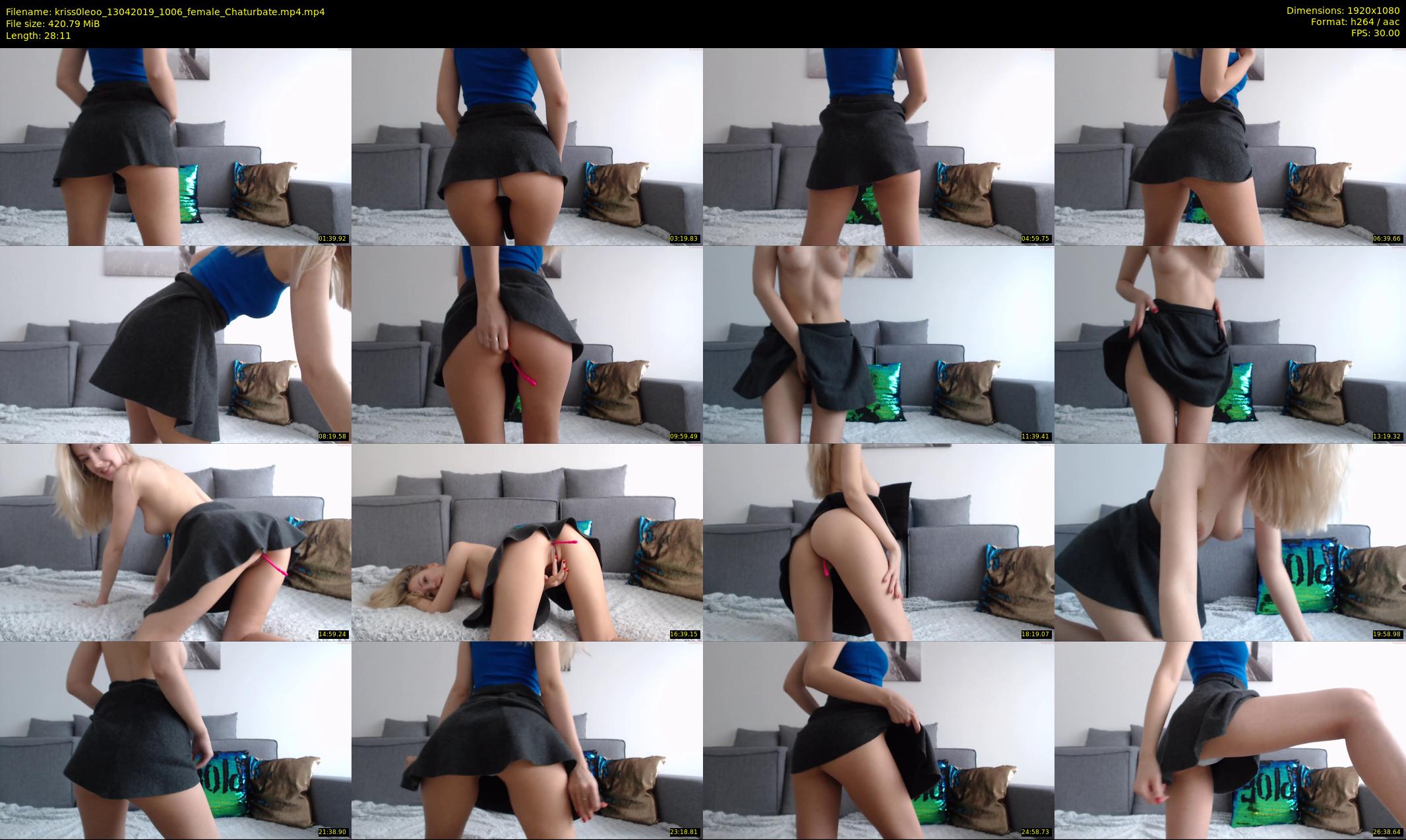 kriss0leoo — 29 minute Chaturbate couple cam show recording, 1080p, Apr 13, 2019